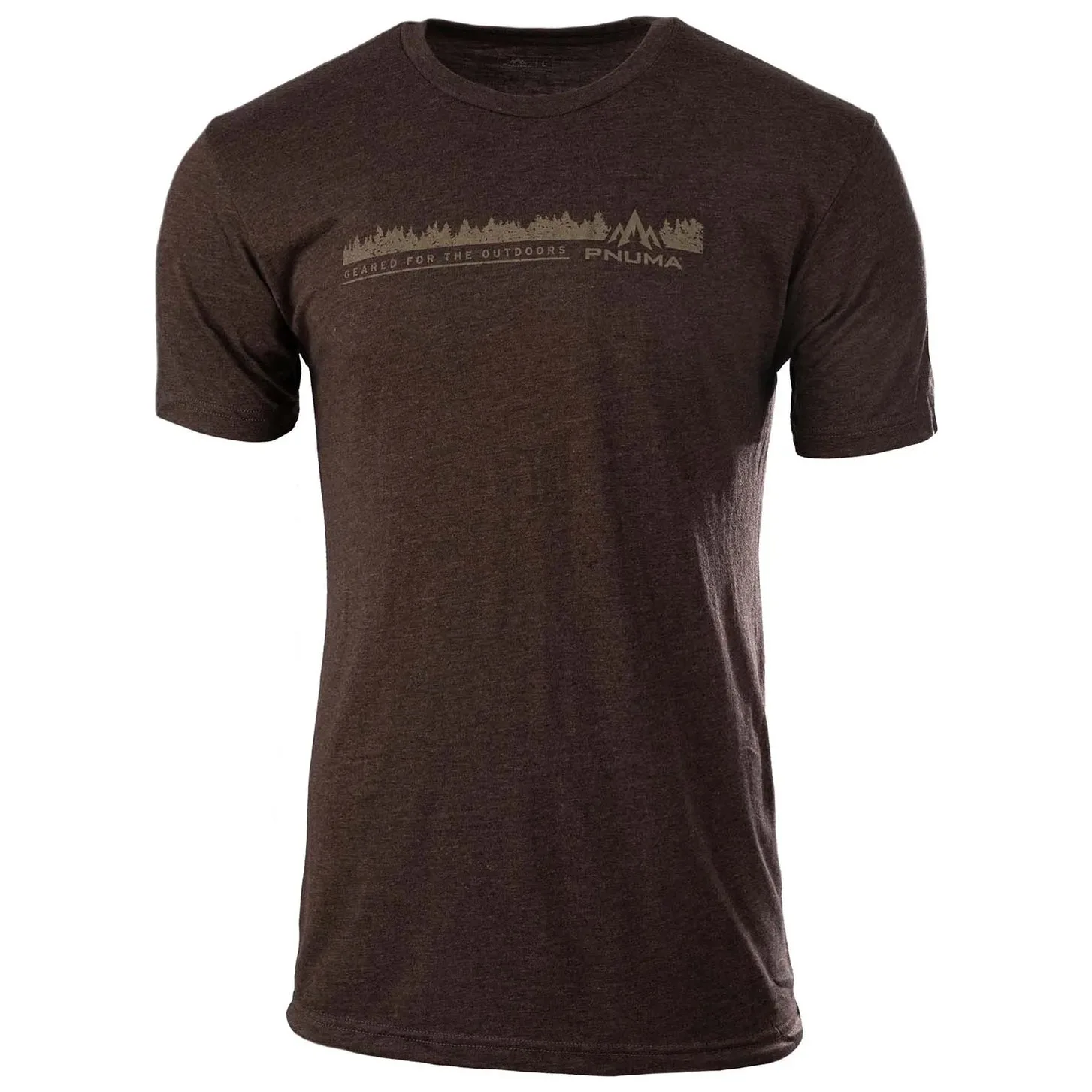 Pnuma Outdoors Lifestyle Tree Line T-Shirt Cedar LS-TS-TL-CE Top, Large - Pnuma Outdoors