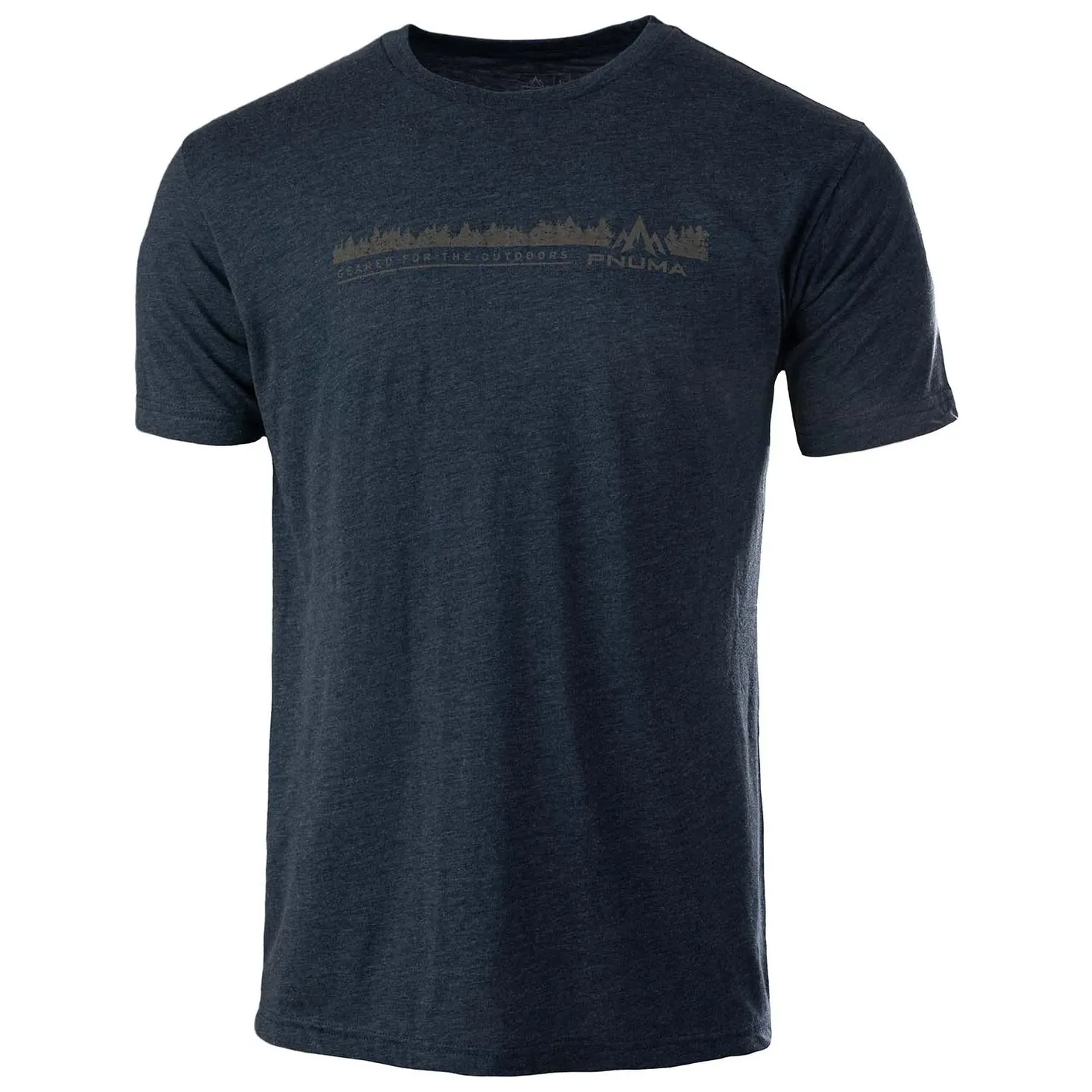 Pnuma Outdoors Lifestyle Tree Line T-Shirt Indigo LS-TS-TL-IN Top, Small - Pnuma Outdoors