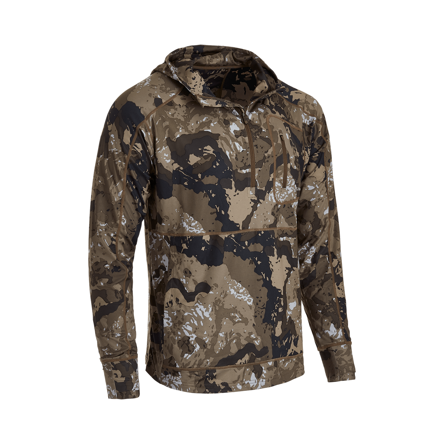 Pnuma Outdoors Renegade Swift Zip Hoodie Caza OV RS-HD-OV, Small - Pnuma Outdoors