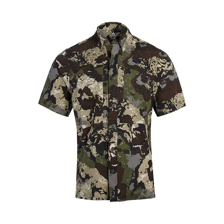 Pnuma Outdoors Shooter Shirt Short Sleeve Caza SS-SS-CZ, Medium - Pnuma Outdoors