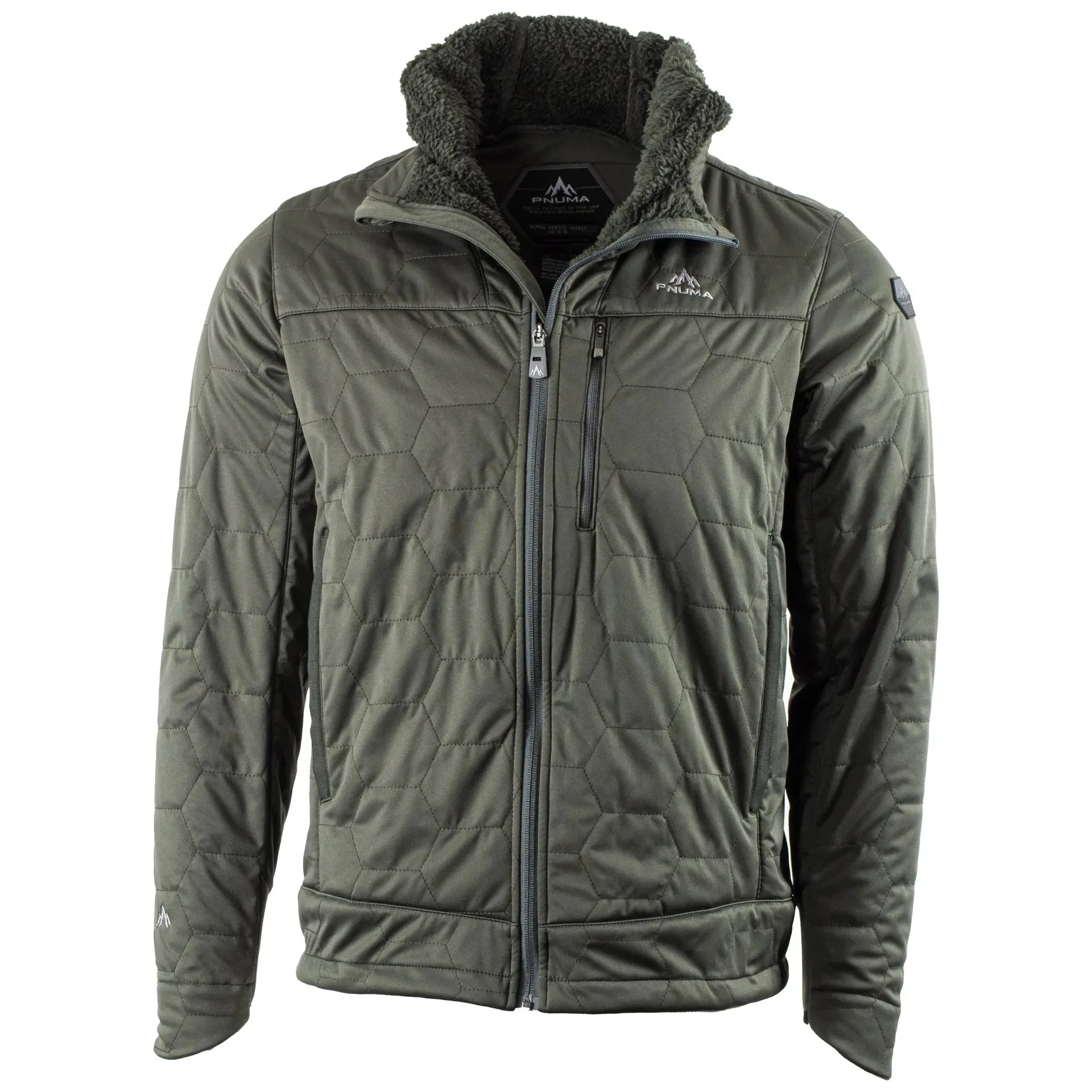 Pnuma Outdoors Alpha Vertex Jacket Beluga AV-JK-BE, 3XLT - Pnuma Outdoors