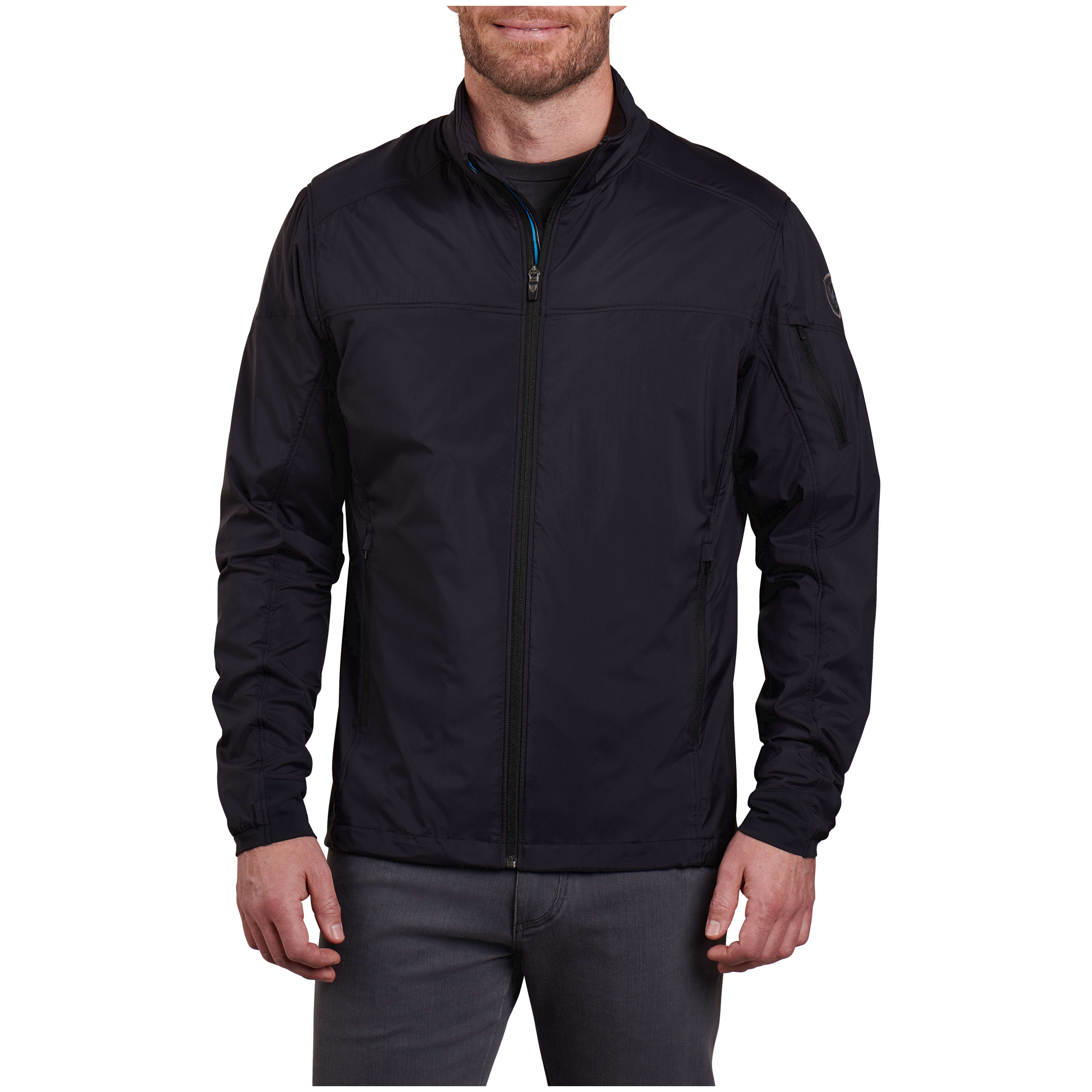 kuhl clothing Kuhl The One Jacket Raven Men's 1145-RV-M in Black, Small - kuhl clothing