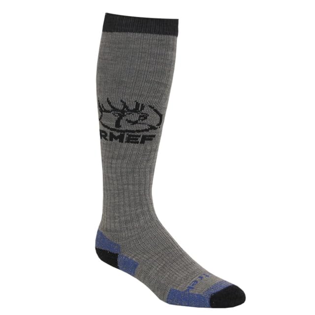 Kenetrek Boots Kenetrek RMEF Monarch Socks KE-1366 in Gray, Small - Kenetrek Boots