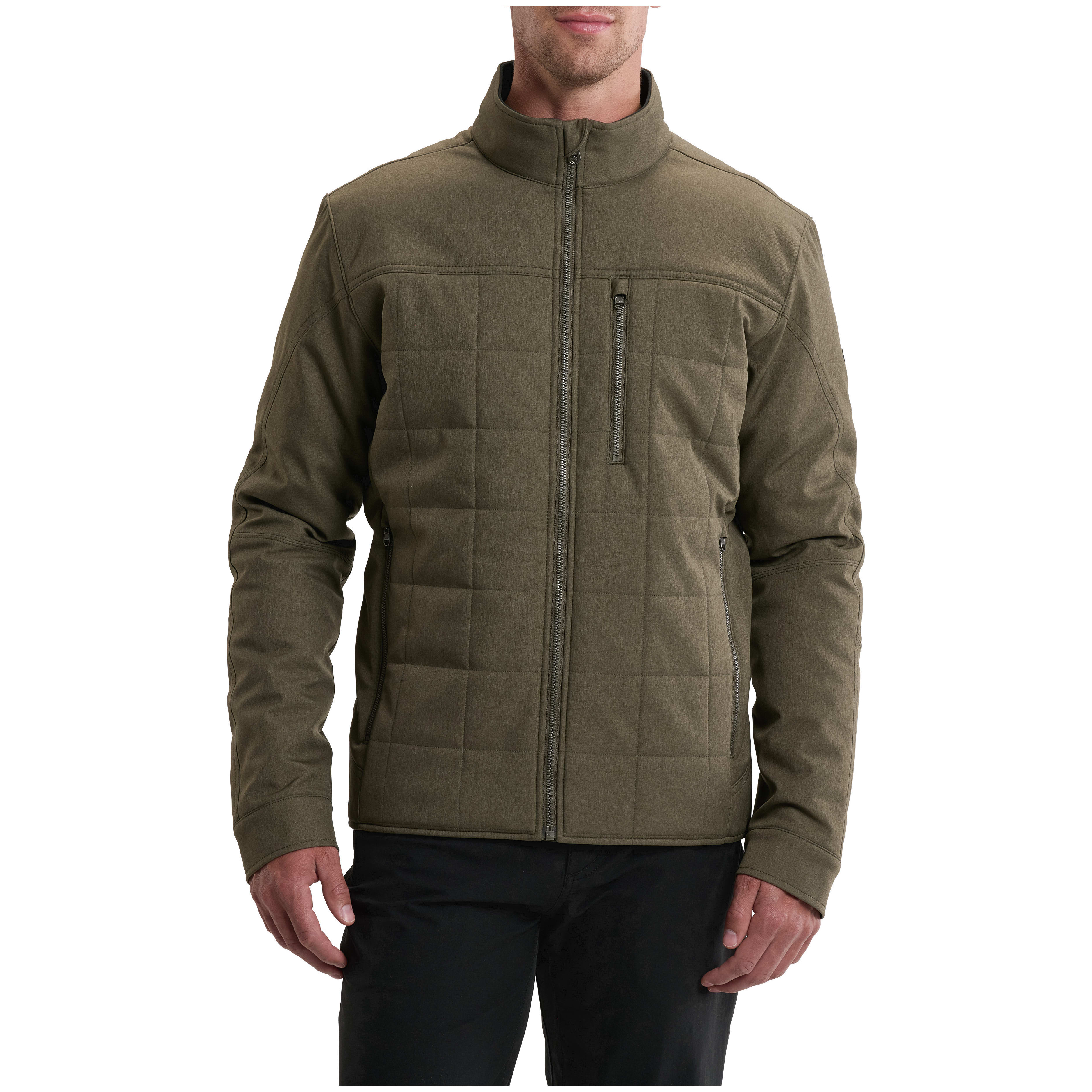 kuhl clothing Kuhl Impakt Insulated Jacket Gun Metal Men's 1198-GUN-M in Gray, Medium - kuhl clothing