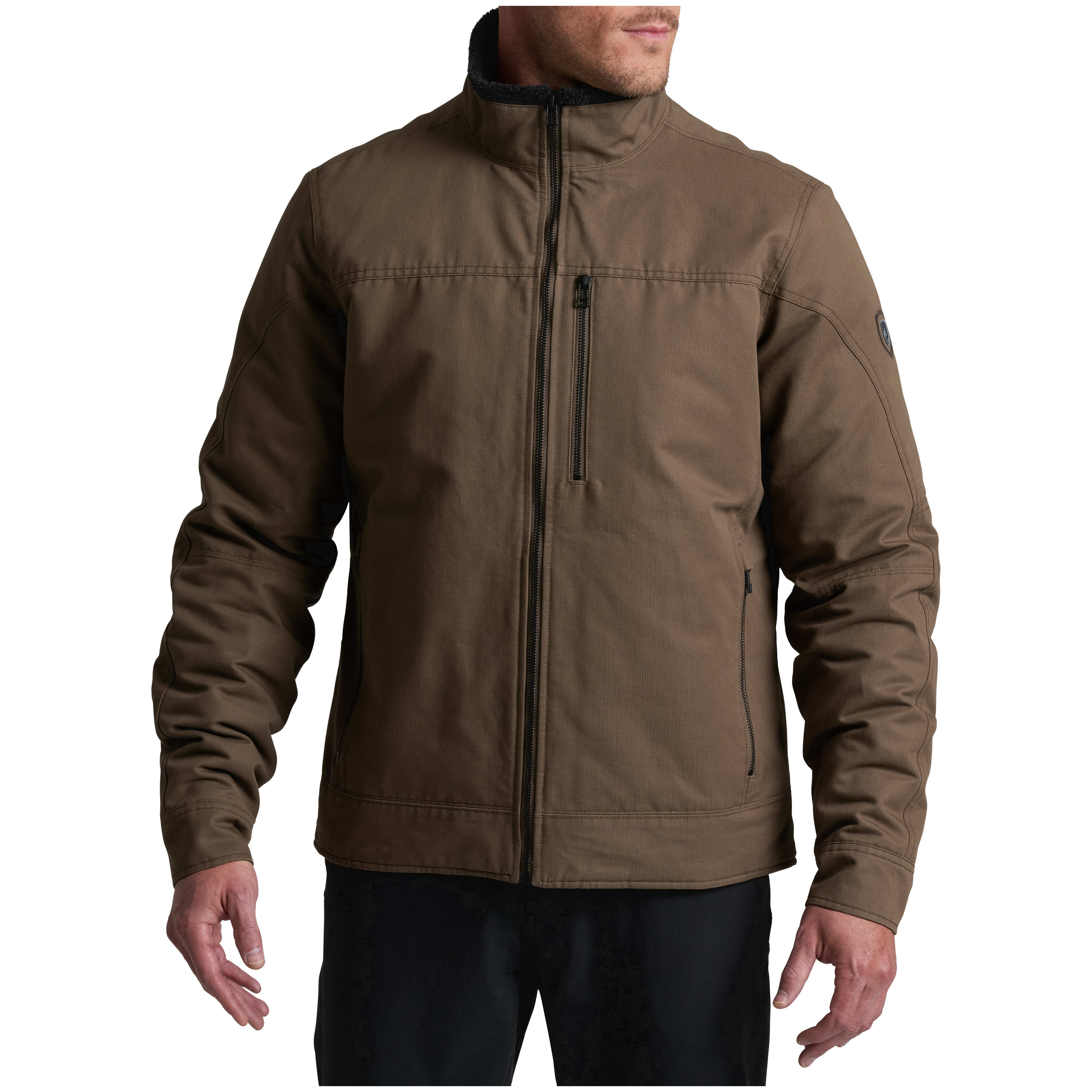 kuhl clothing Kuhl Burr Insulated Jacket Kanteen Men's 1207-KAN-M in Brown, XL - kuhl clothing
