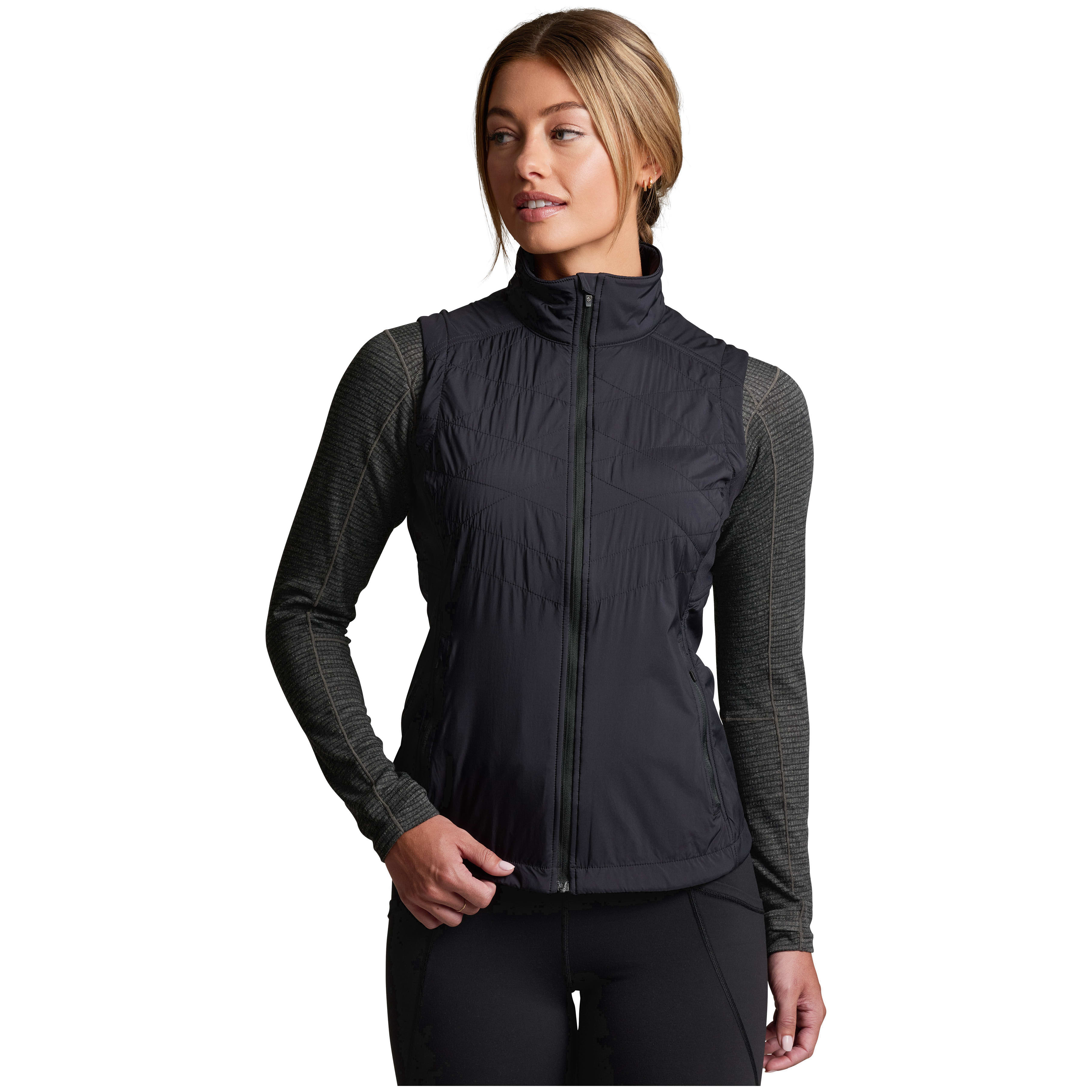 kuhl clothing Kuhl The One Vest Raven Women's 2189-RV-W in Black, XL - kuhl clothing