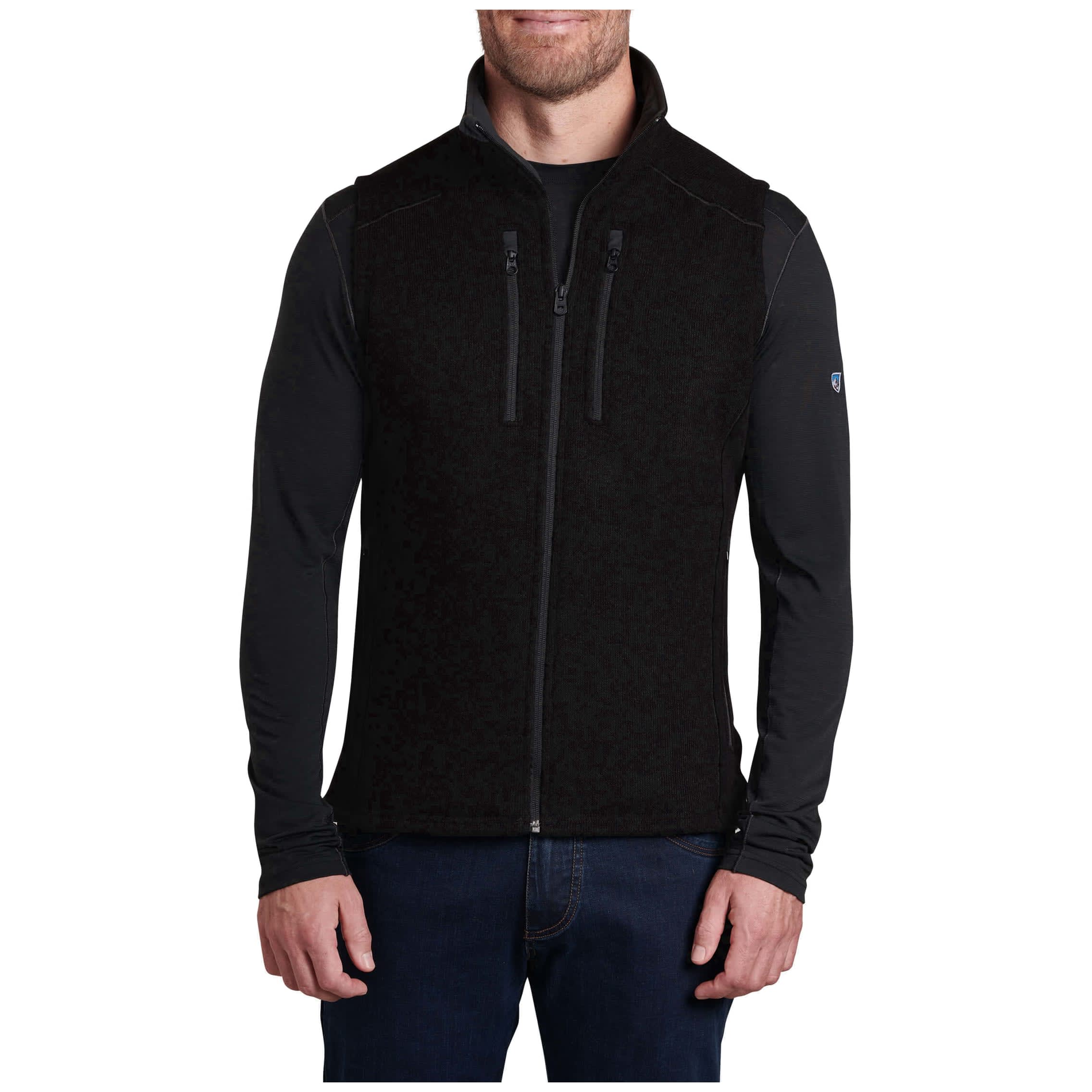 kuhl clothing Kuhl Interceptr Vest Black Men's 3186-BK-M, XL