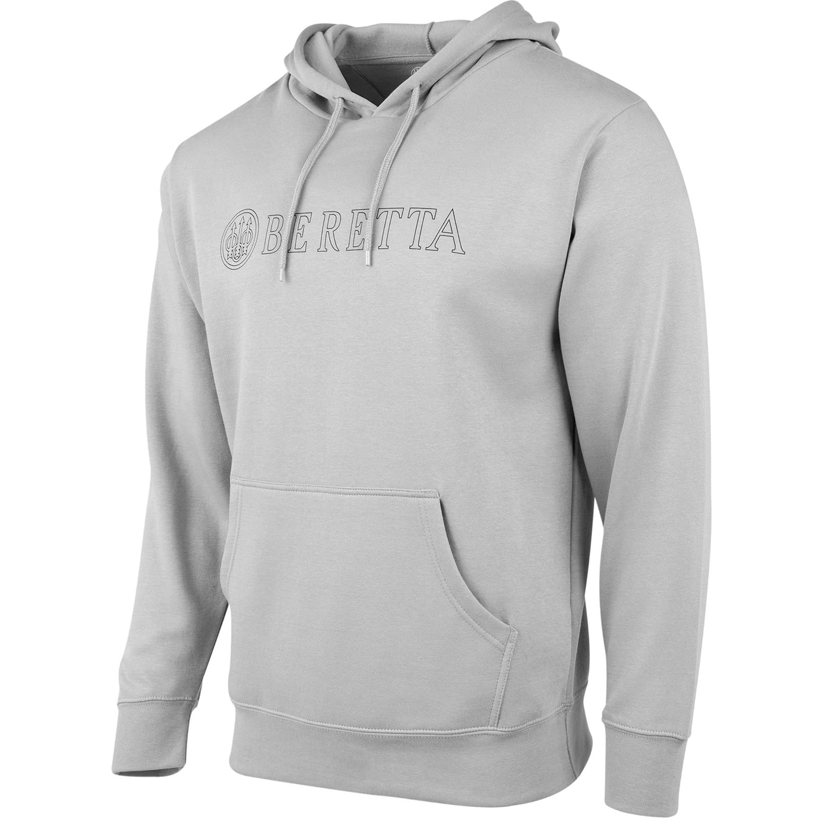 Beretta Hardlines Hoodie Steel Grey FU282T1098090R in Gray, XL - Beretta