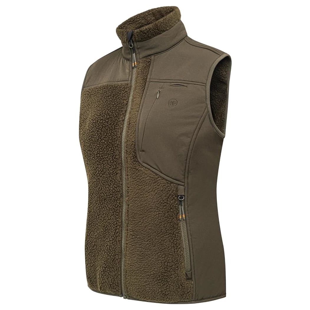 Beretta Halifax Sherpa Women's Vest Green Moss P3821T238107AA, Medium - Beretta