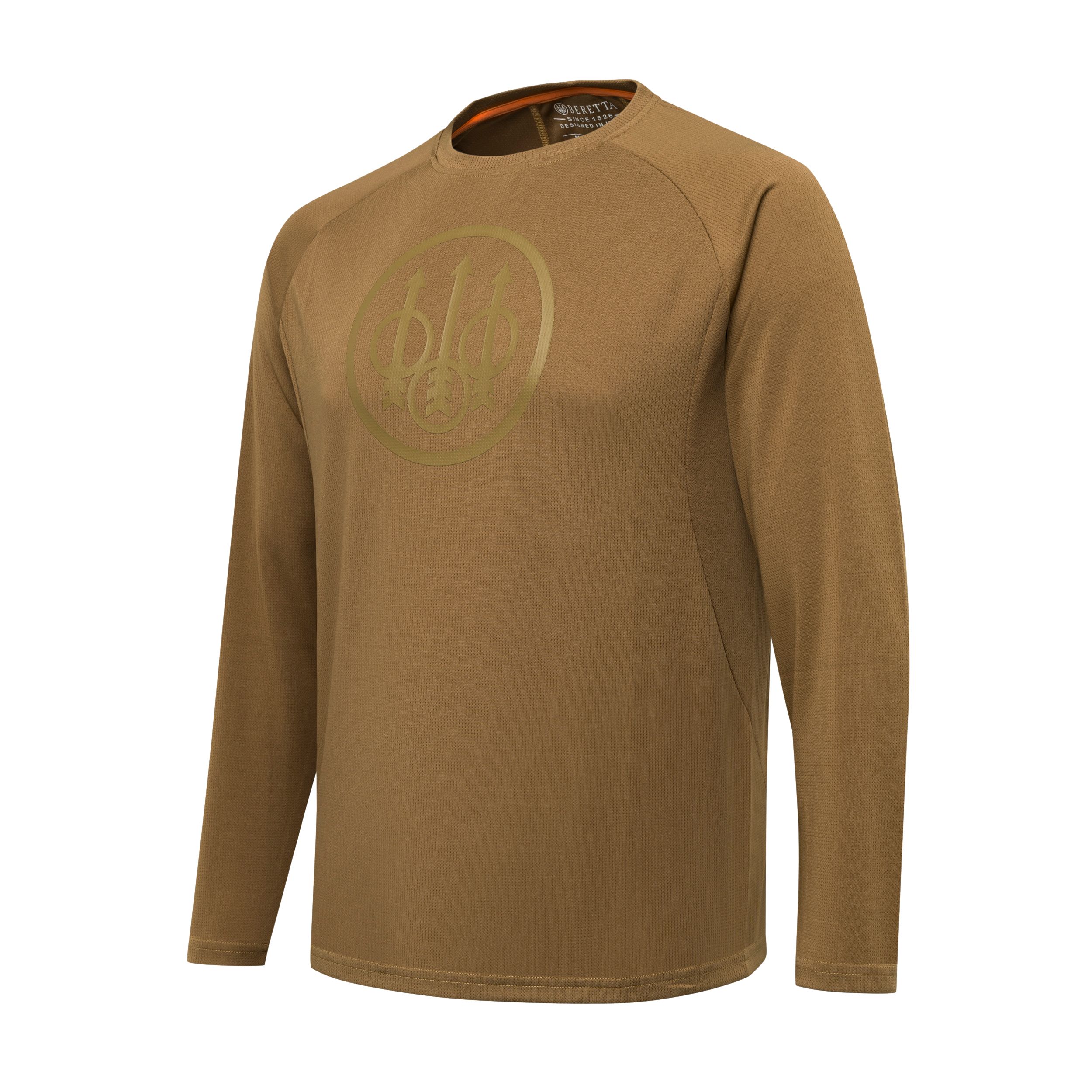 Beretta Ortles LS T-Shirt Otter TS862T25900836, 3XL - Beretta