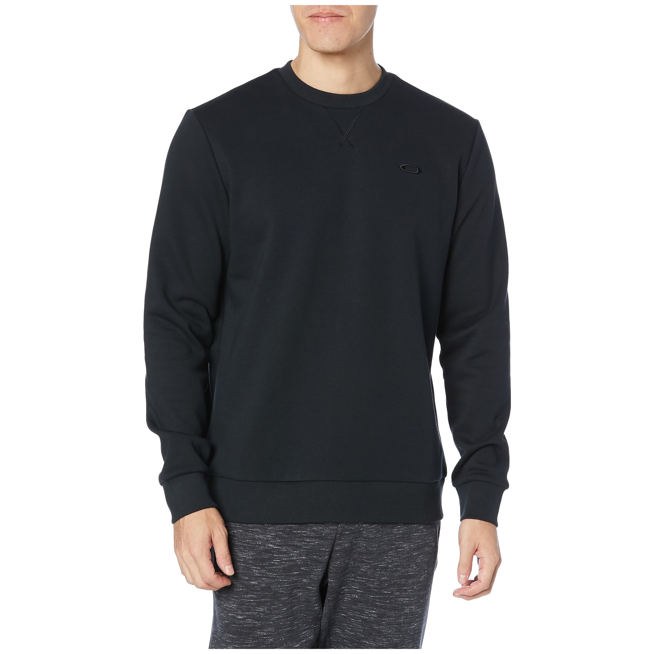 Oakley Relax Crew Top Sweatshirt 2.0 Blackout FOA404846-02E, Large - Oakley