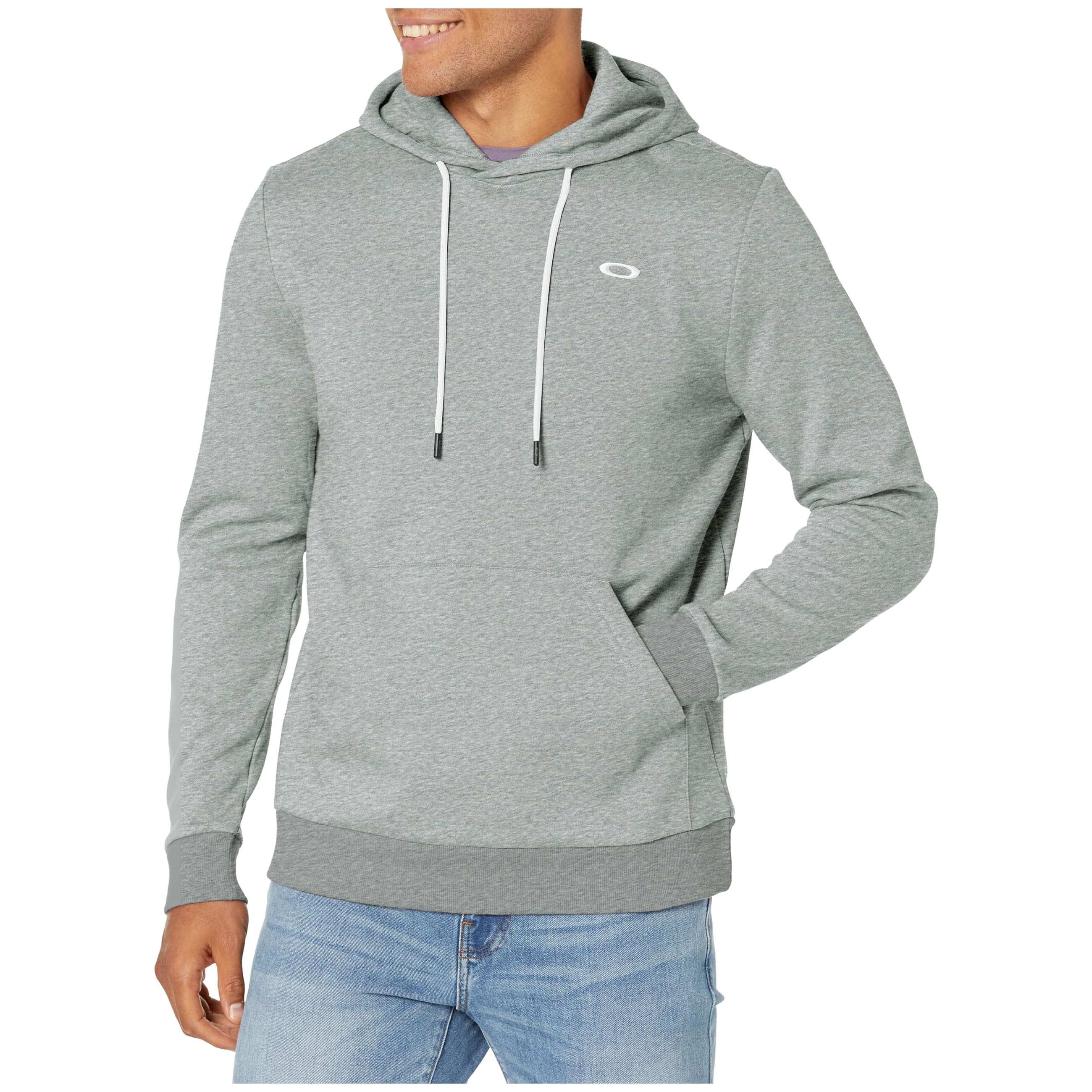 Oakley Relax Pullover Hoodie 2.0 New Granite Hthr FOA404847-28B, Medium - Oakley
