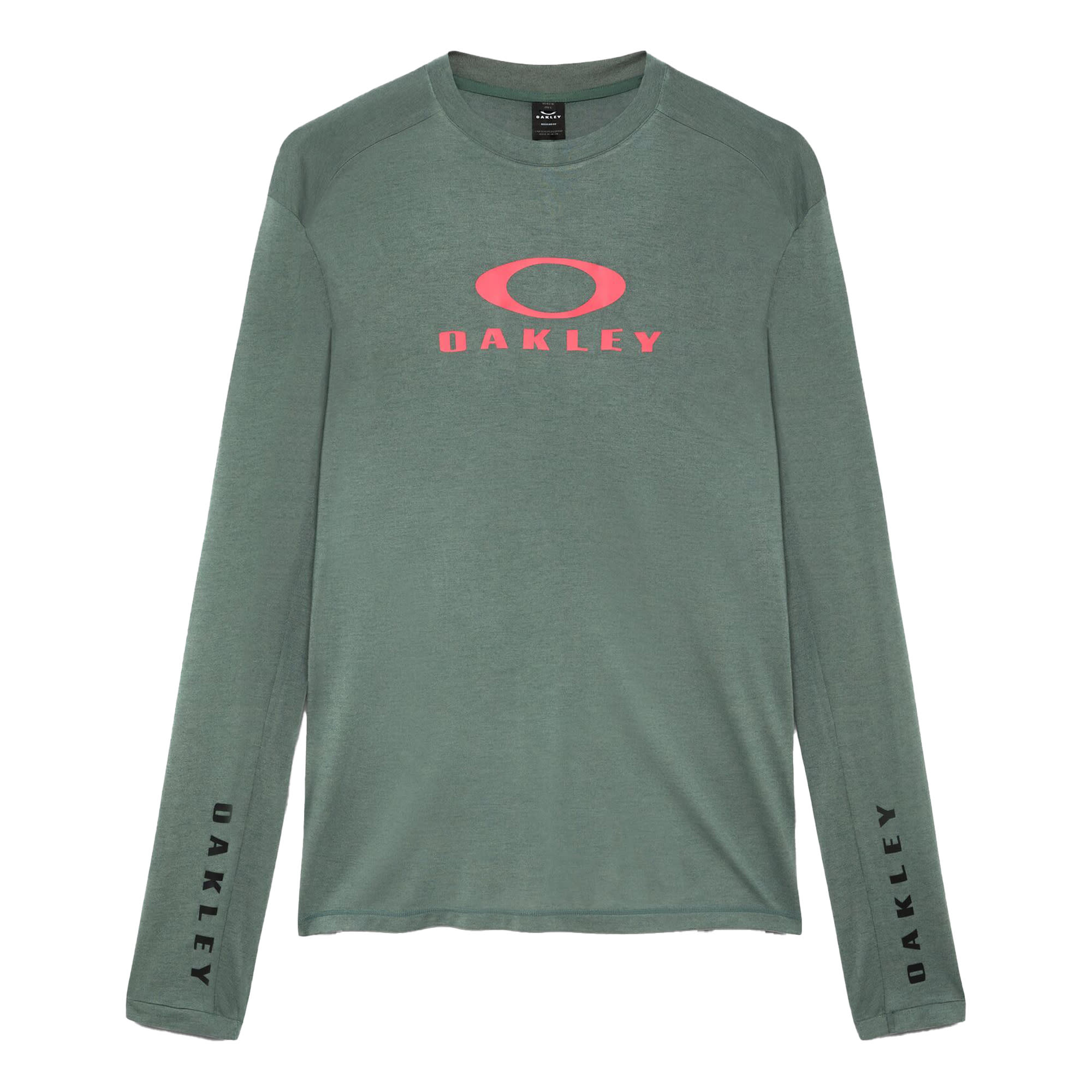 Oakley Seeker Flow LS Jersey Aviator Green FOA406785-74O Top, Medium - Oakley