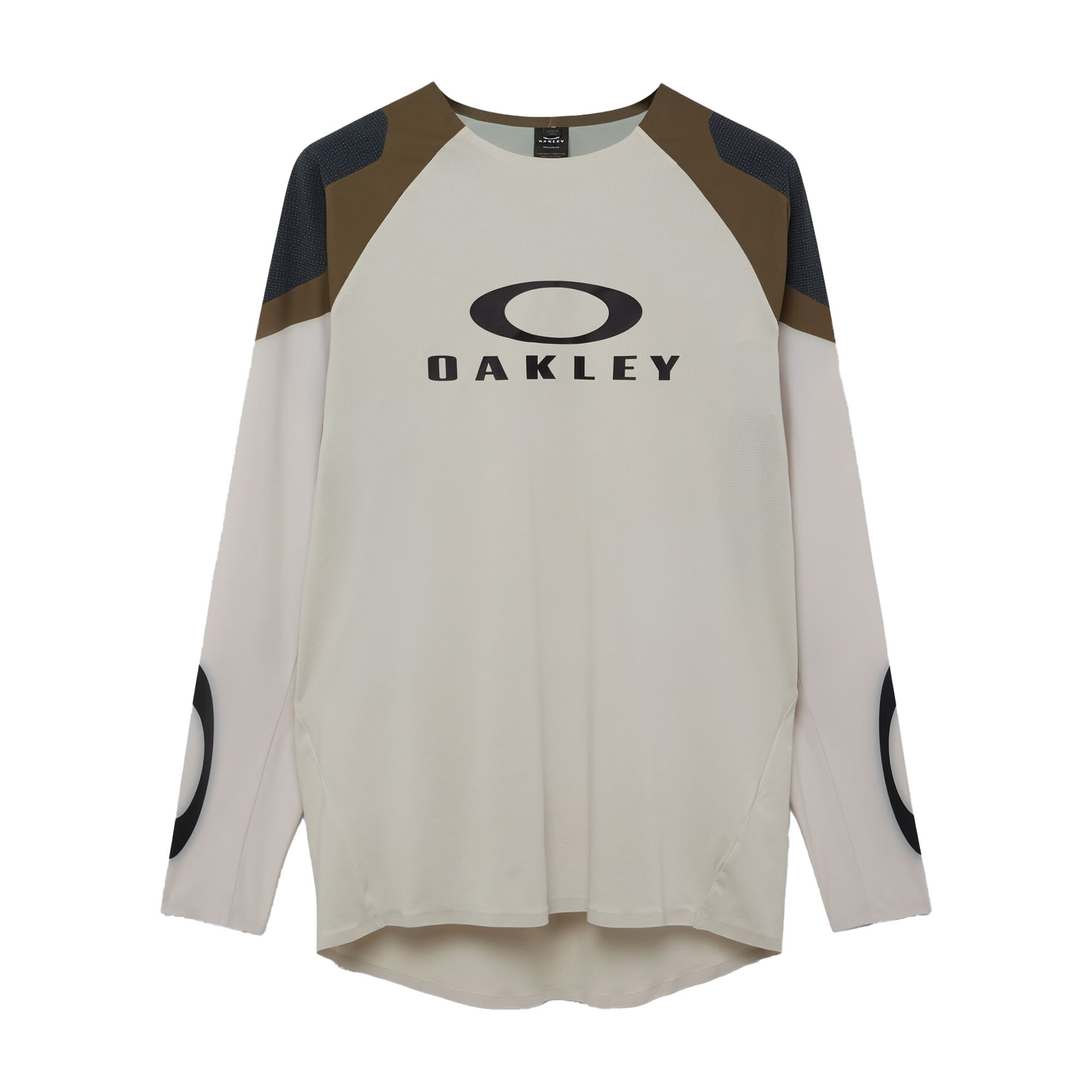 Oakley Seeker Edge LS Jersey Mist/Army Green FOA406792-25I Top, XS - Oakley