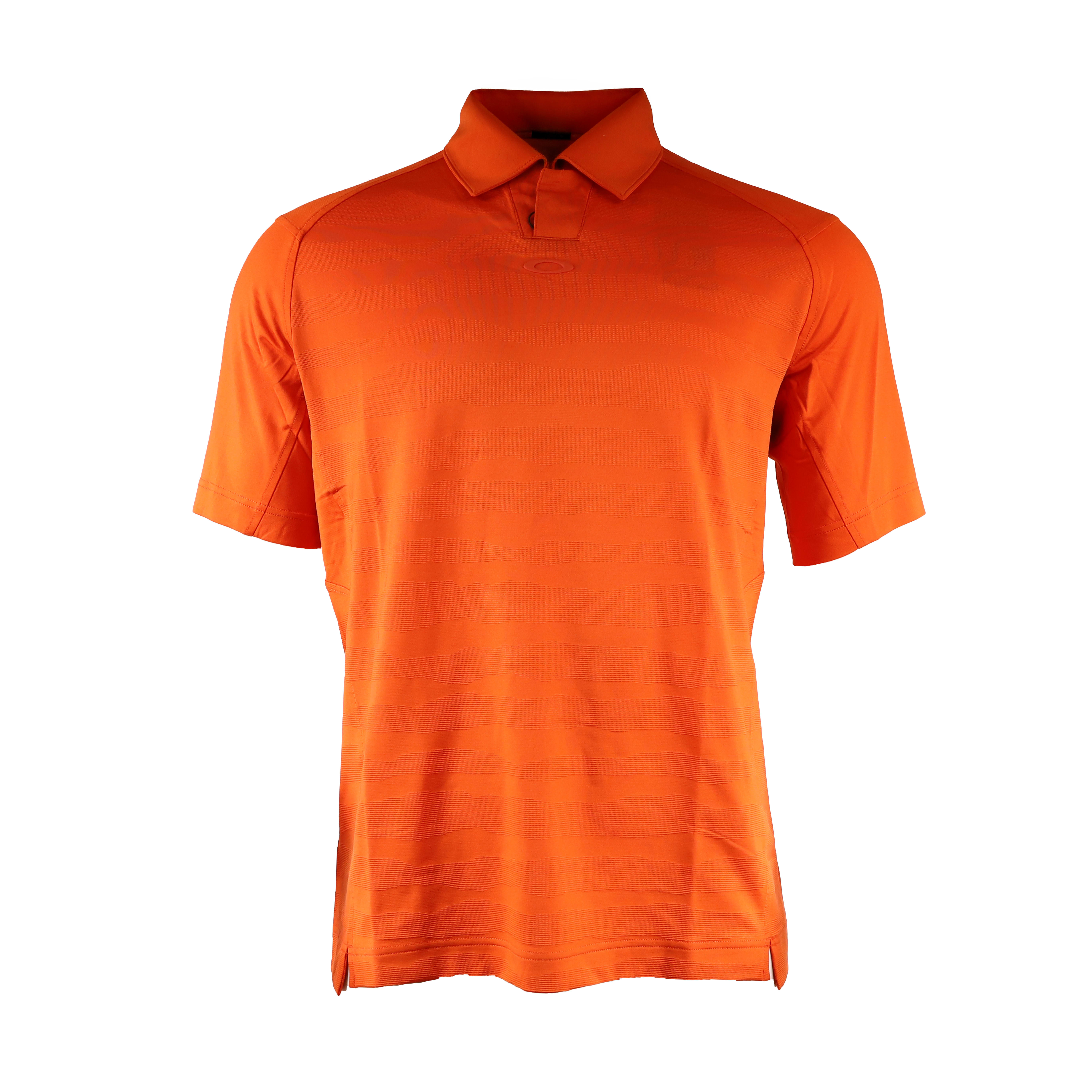 Oakley C1 Wave Length Stripe Shirt Aviator Orange FOA406810-40O, XL - Oakley