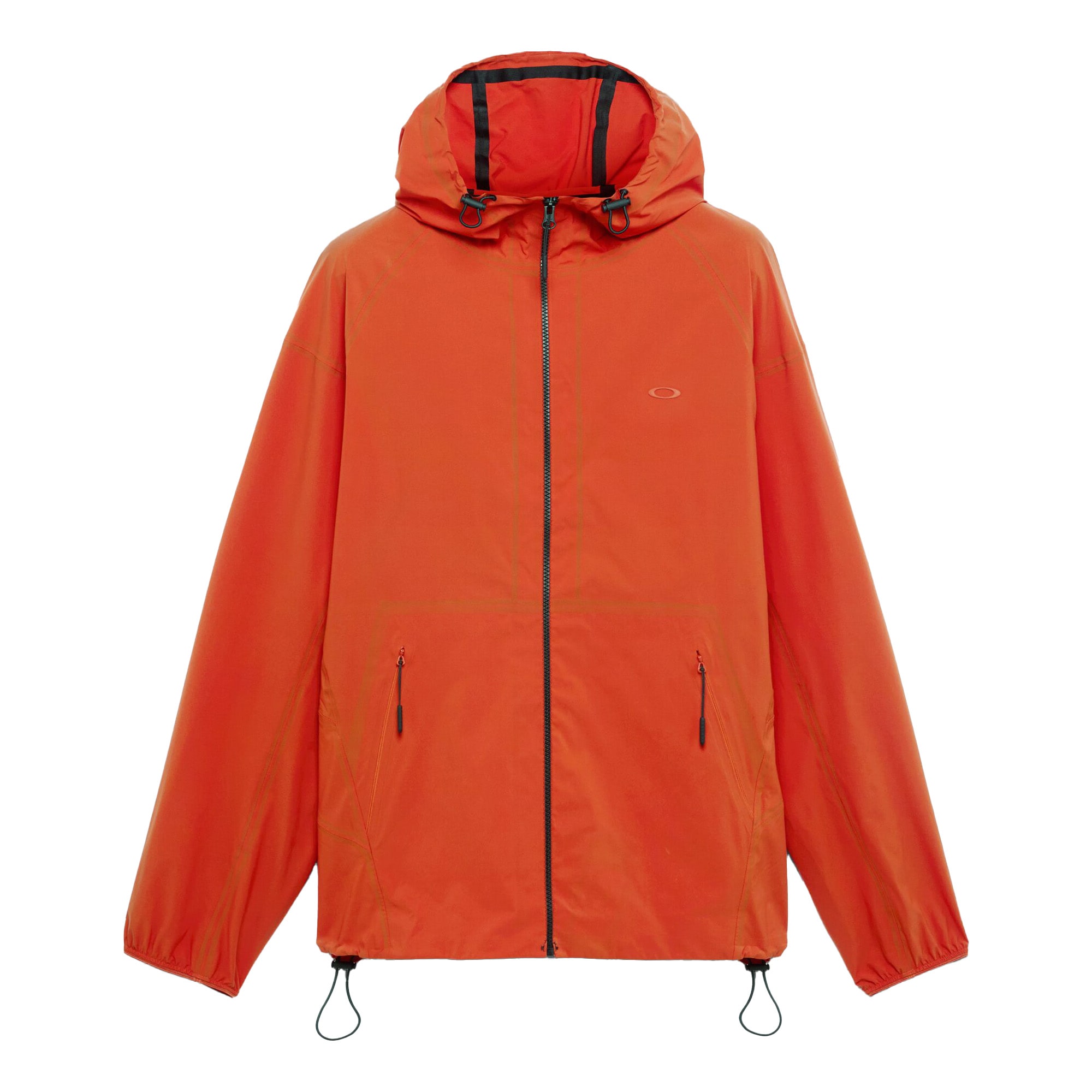 Oakley Fusion Windbreaker Aviator Orange FOA407882-40O Jacket, Small - Oakley