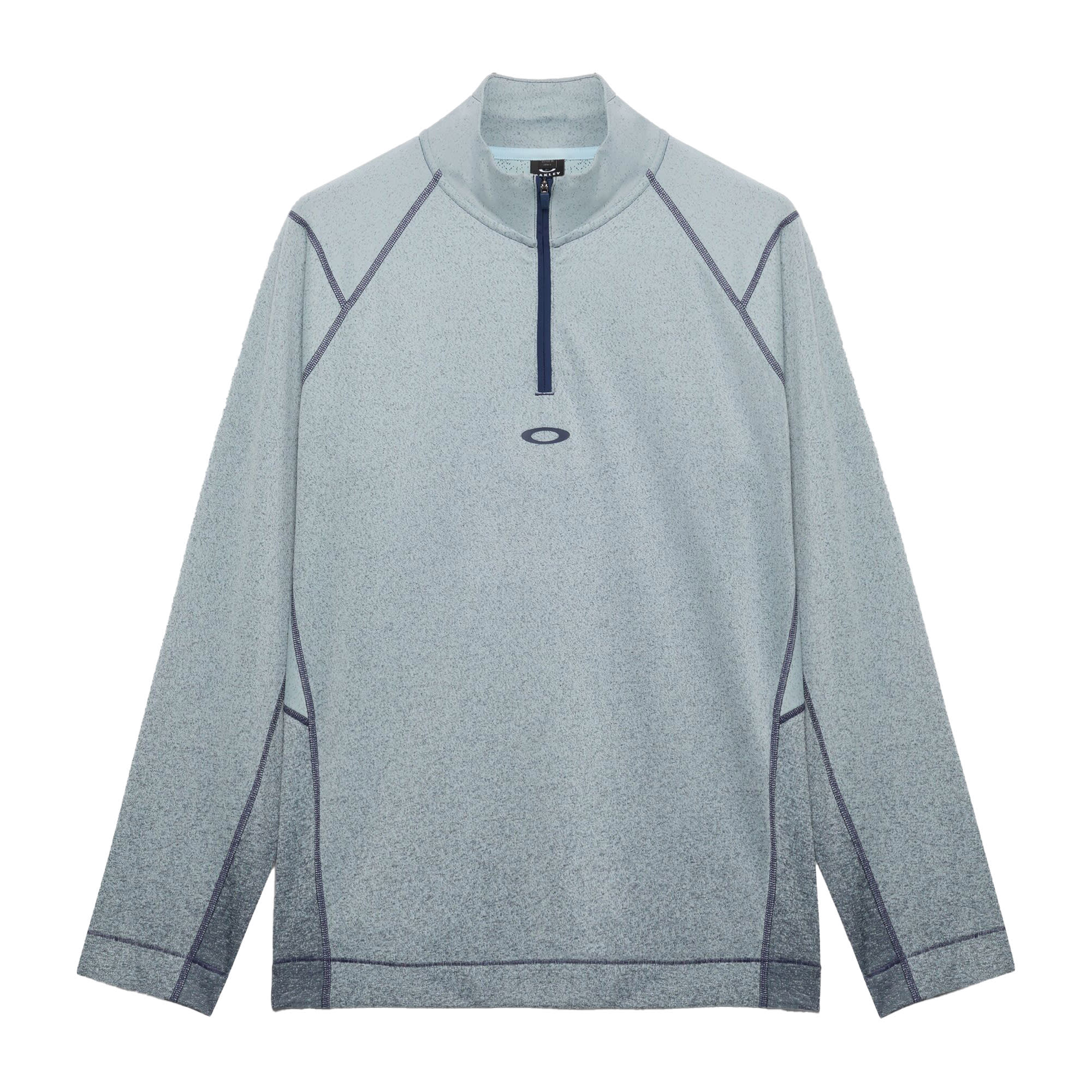 Oakley C1 Jacquard Qtr Zip Gradient Abyss Blue FOA407912-6ZN, Large - Oakley