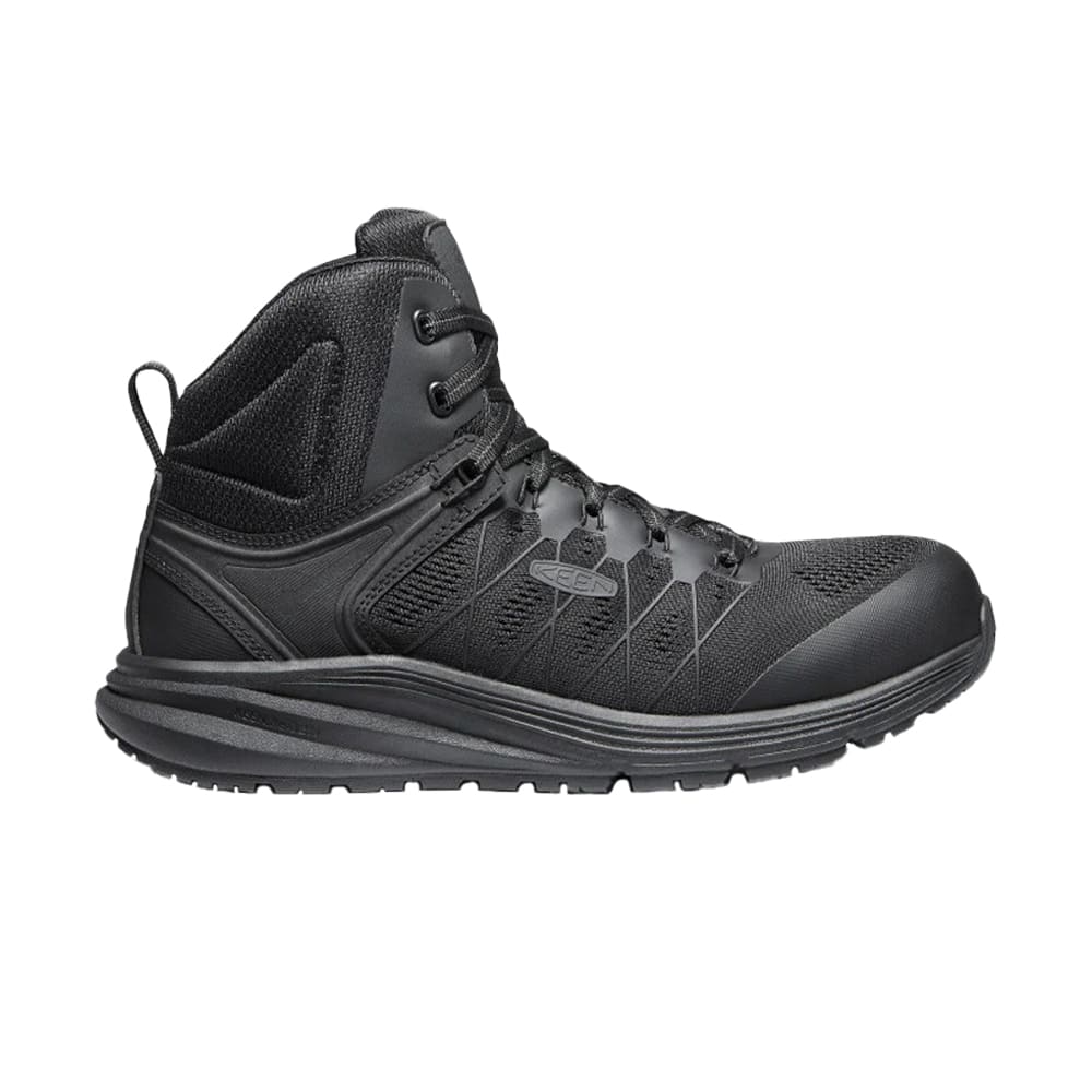 keen footwear Keen Athletic Work Vista Energy Mid Men's Black/Raven Boots 1024592, 8.5D - keen footwear