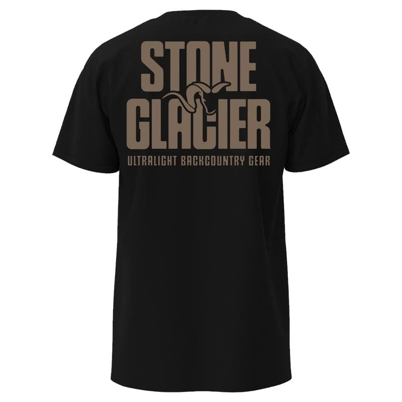 Stone Glacier SG Stone Bold Black T-Shirt 60227-BK, XL - Stone Glacier