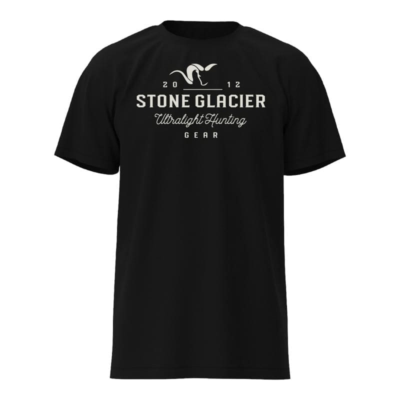 Stone Glacier SG Ultralight T-Shirt Black 60230-BK, XXL - Stone Glacier