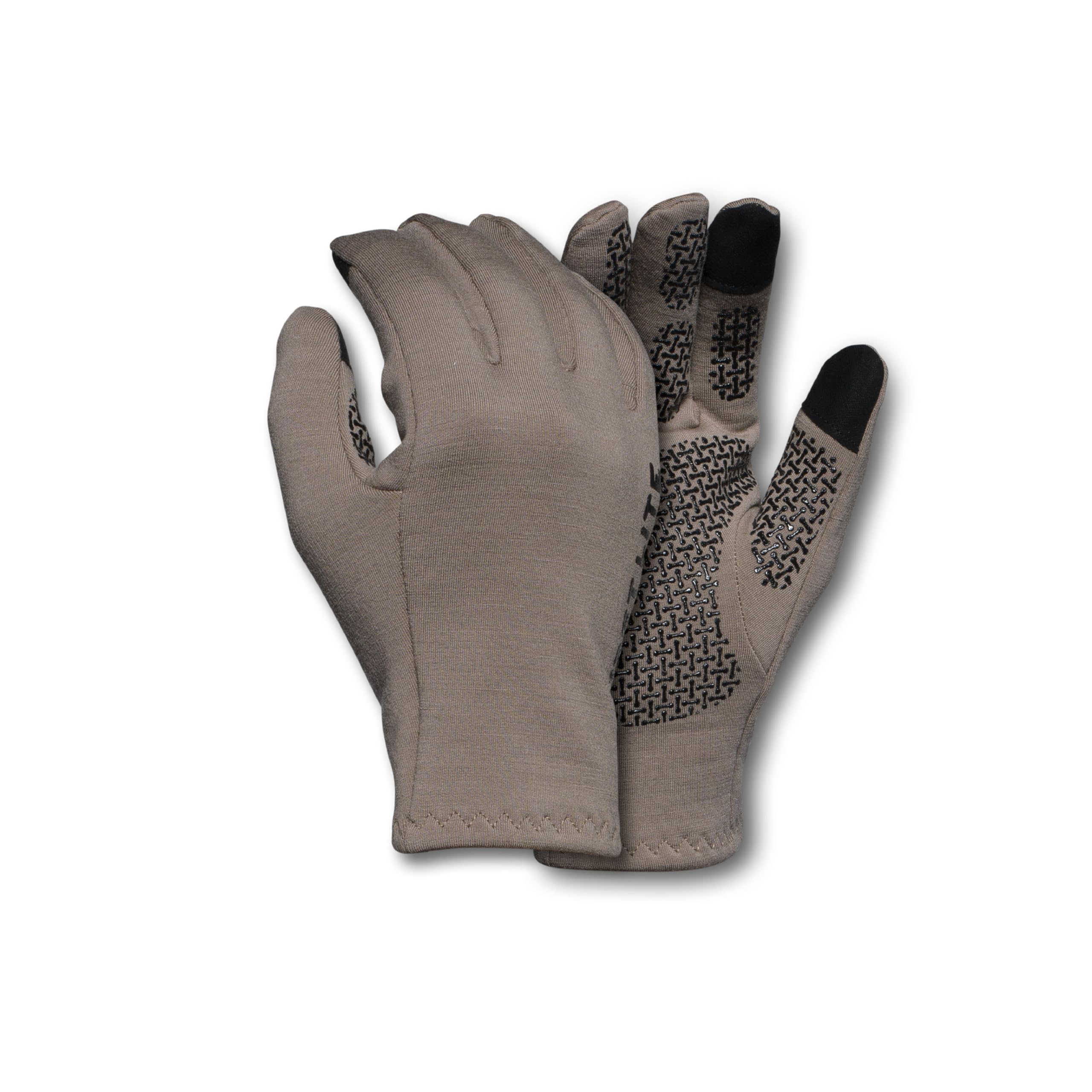 First Lite Rugged Wool Fleece Glove Walnut MARFFWN, Medium - first lite