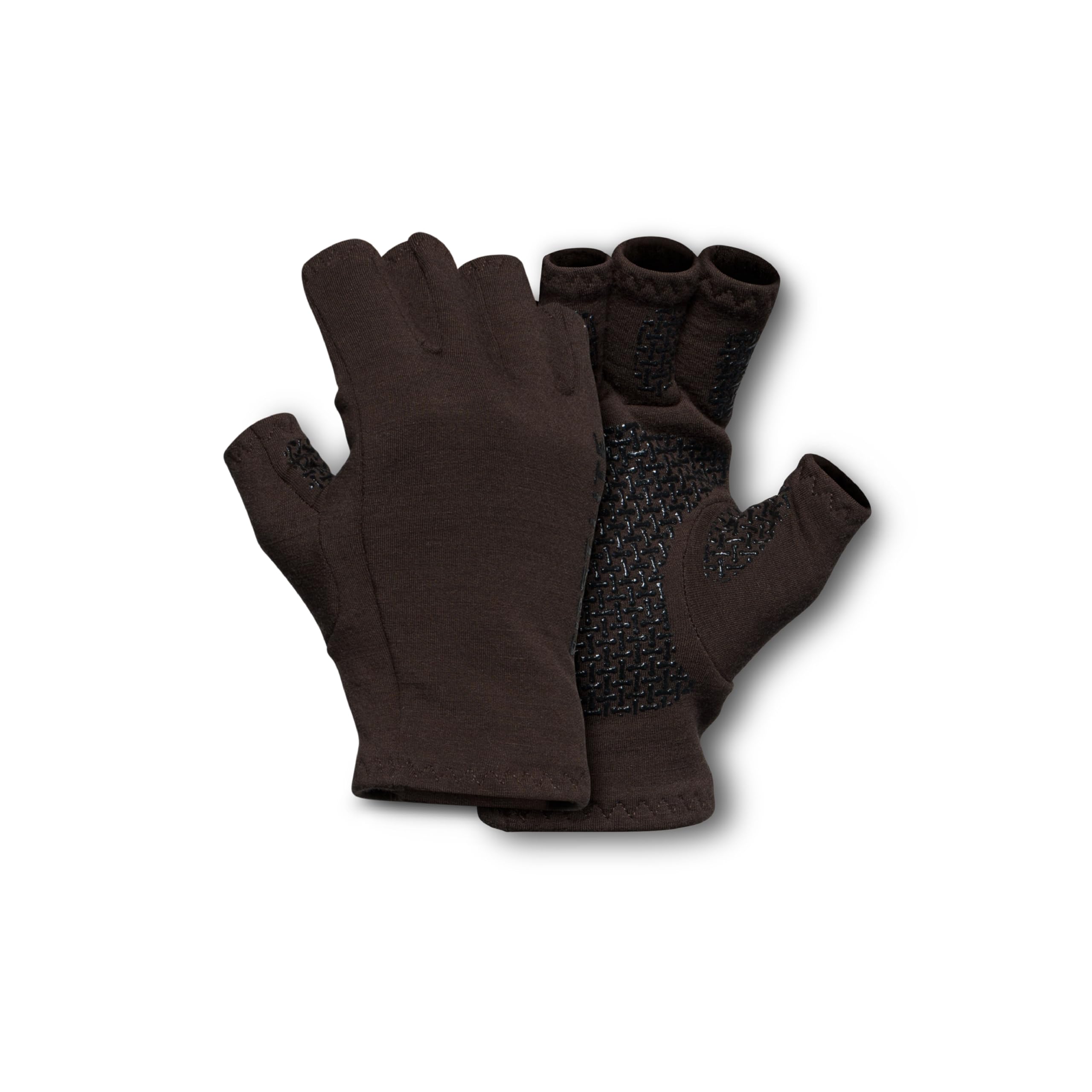 First Lite Rugged Wool Fingerless Glove Terra MARHFTR, Medium - first lite