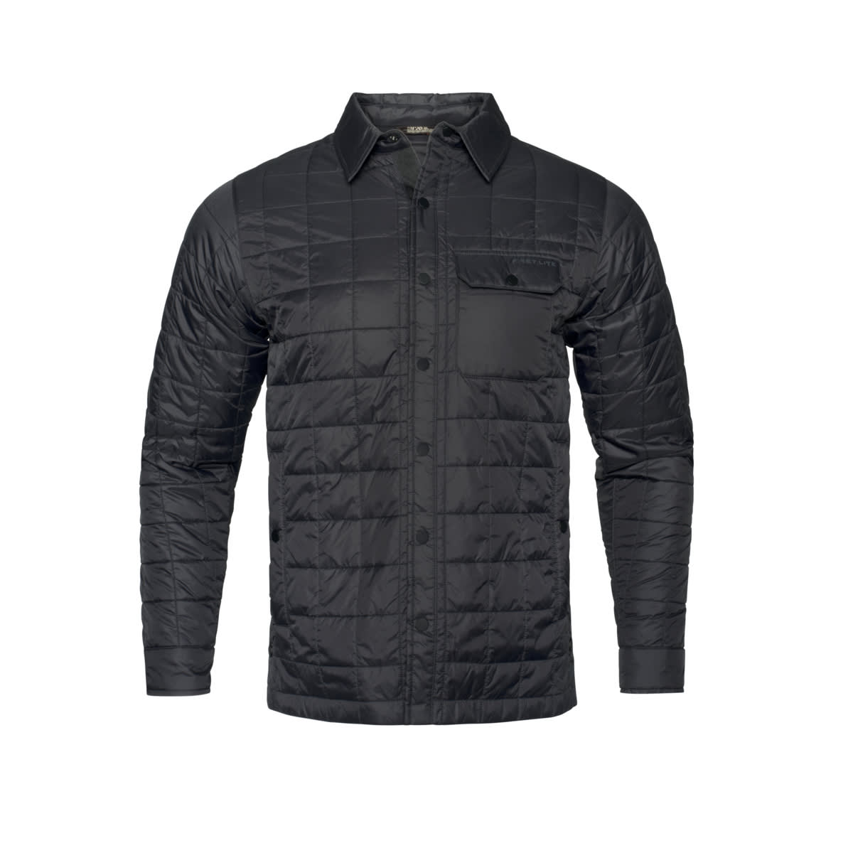 First Lite Men's Scout Shacket Black MOMSSBK Jacket, XL - first lite
