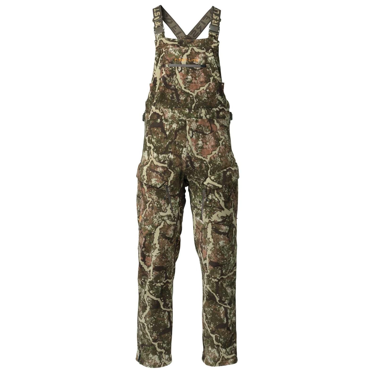 First Lite Men's Phase Bib Specter MOPHBSP, Large - first lite