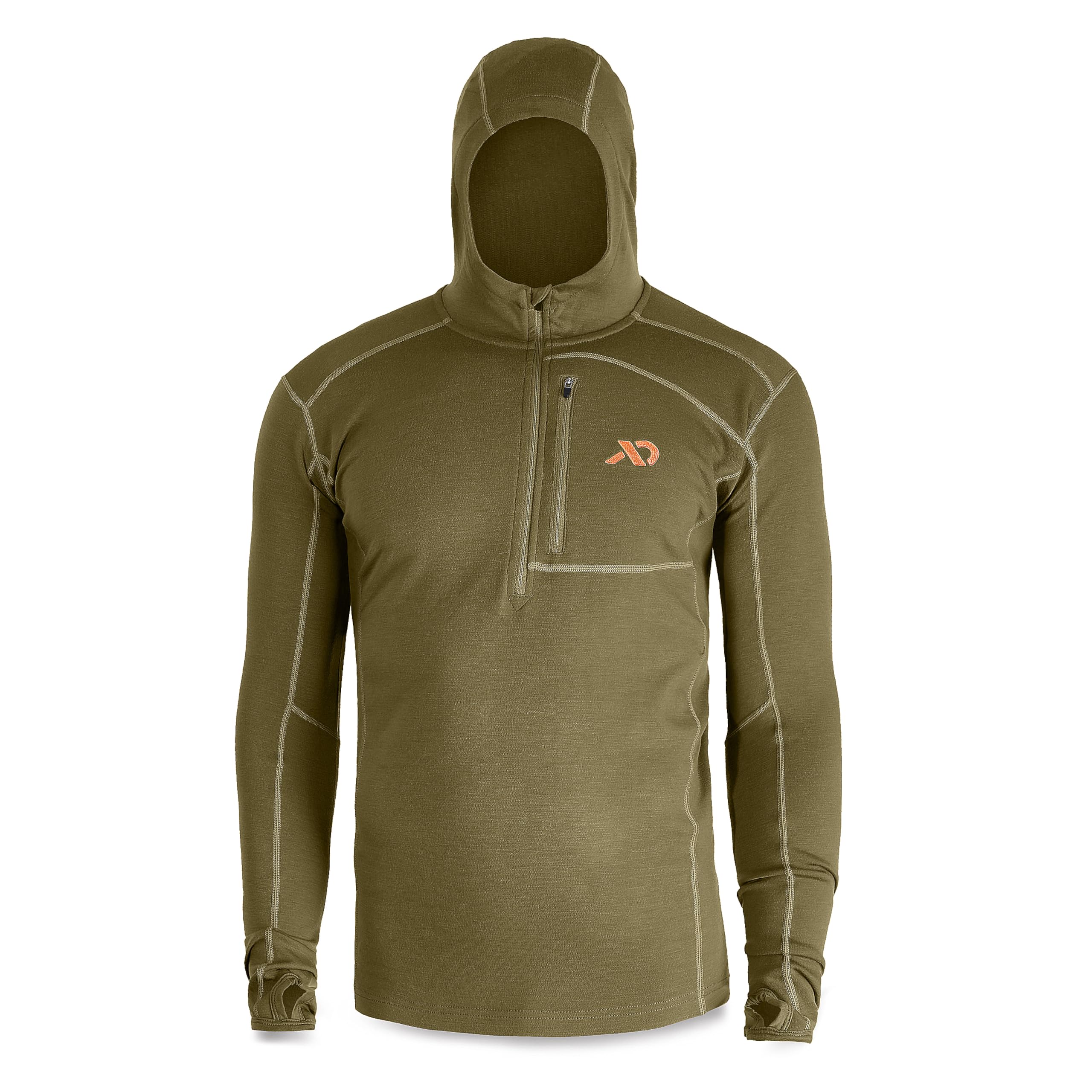 First Lite Men's Kiln Hoody Conifer MTKHDCN, Small - first lite
