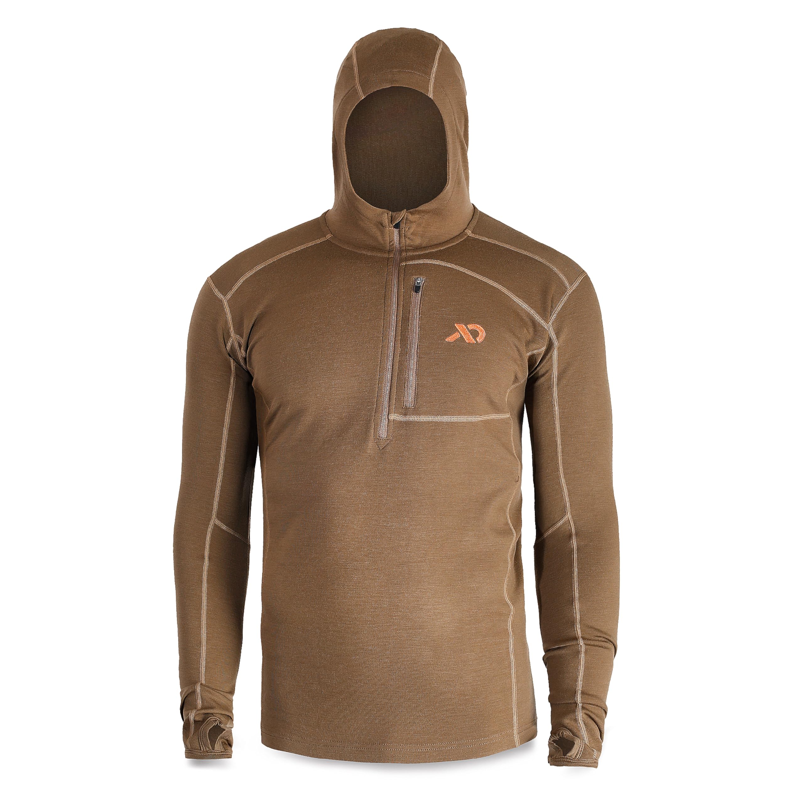 First Lite Men's Kiln Hoody Dry Earth MTKHDDE, Small - first lite