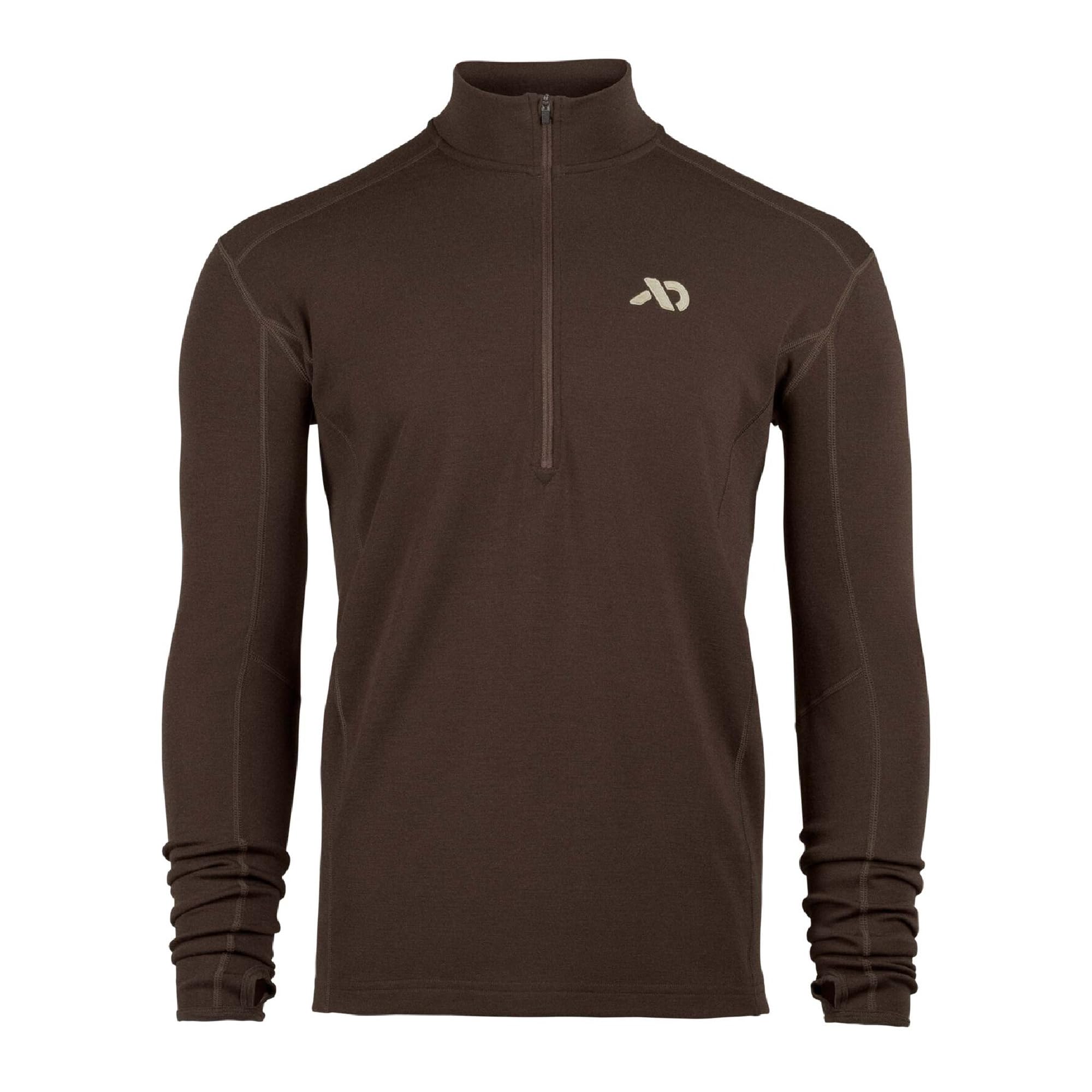 First Lite Men's Kiln Quarter Zip Terra MTKQZTR, Large - first lite