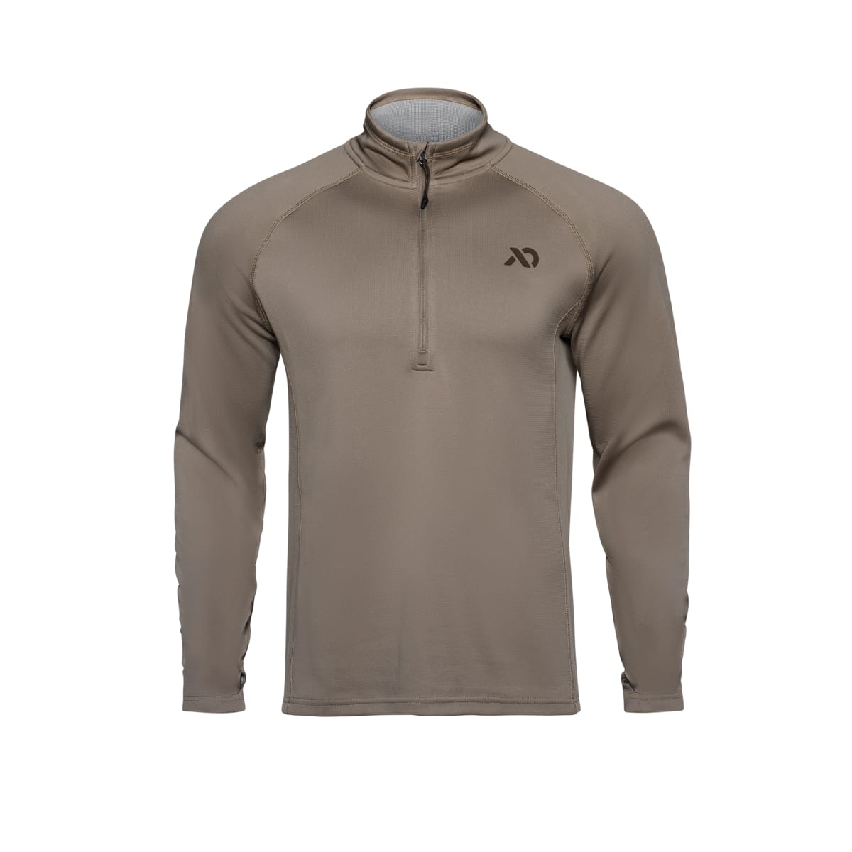First Lite Men's Approach Quarter Zip Walnut MTOQZWN, Small - first lite