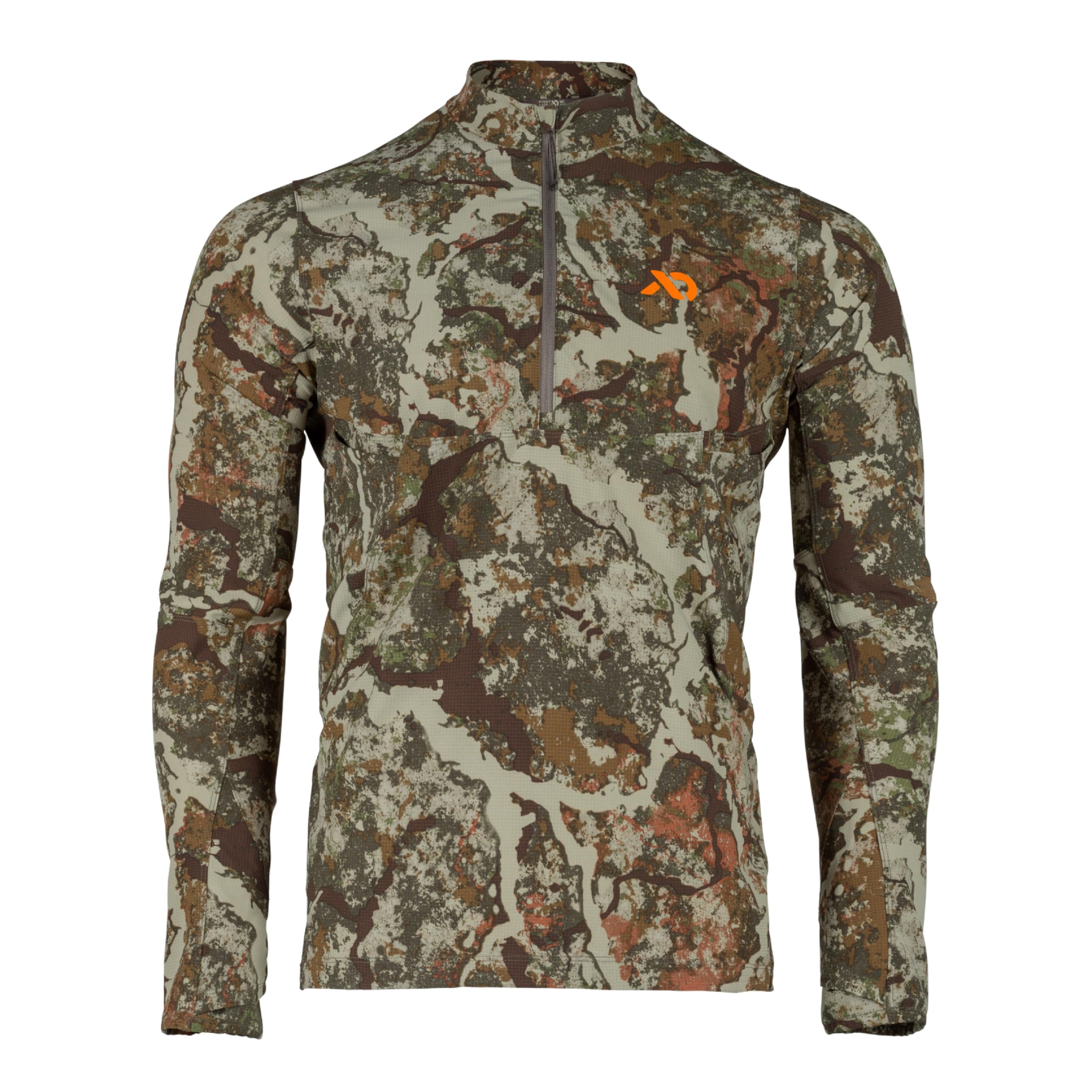 First Lite Men's Trace QZ Specter MTTRQSP Top, Medium - first lite