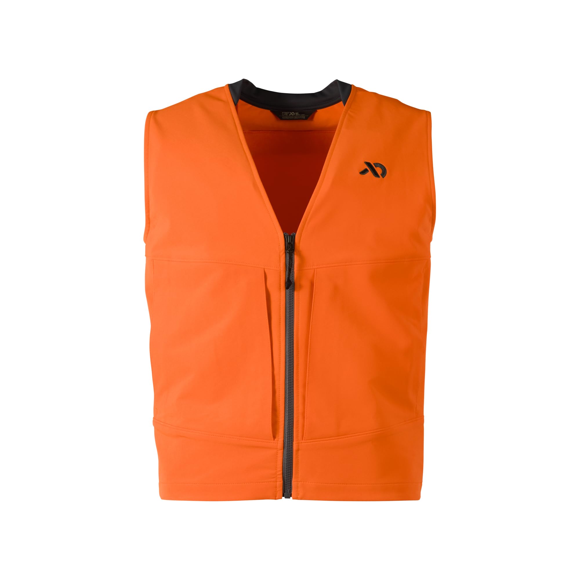 First Lite Men's Charge Hunters Orange Vest Hunters Orange MOCOVHO in Blaze Orange, XL