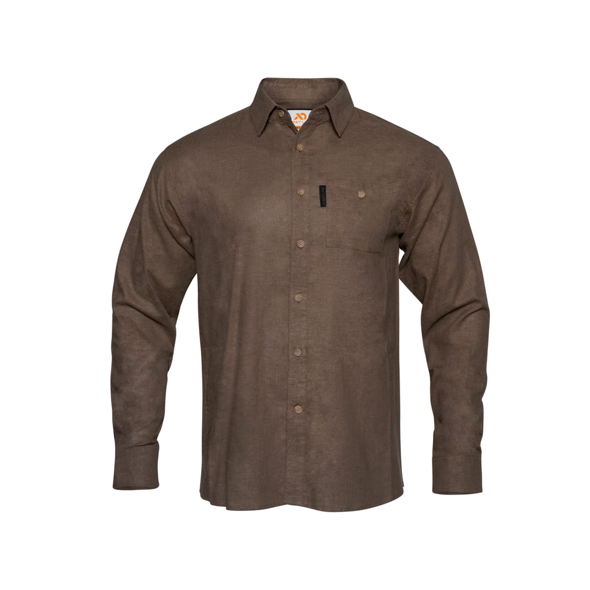 First Lite Men's Horizon Hemp Long Sleeve Morel MOHHLMR Top, Small - first lite