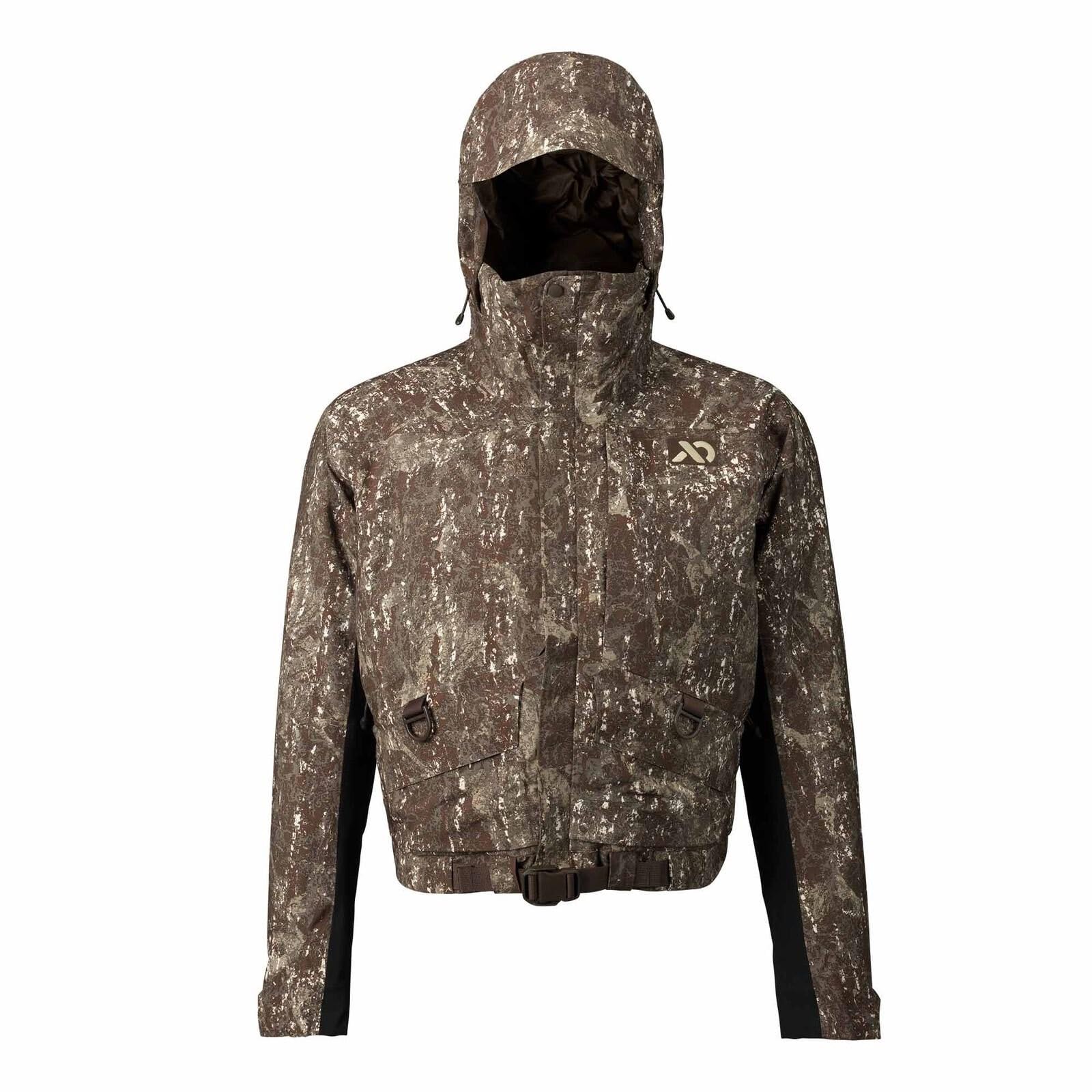 First Lite Men's Migrator Wader Jacket Darkwater MOMWJCA, Small - first lite