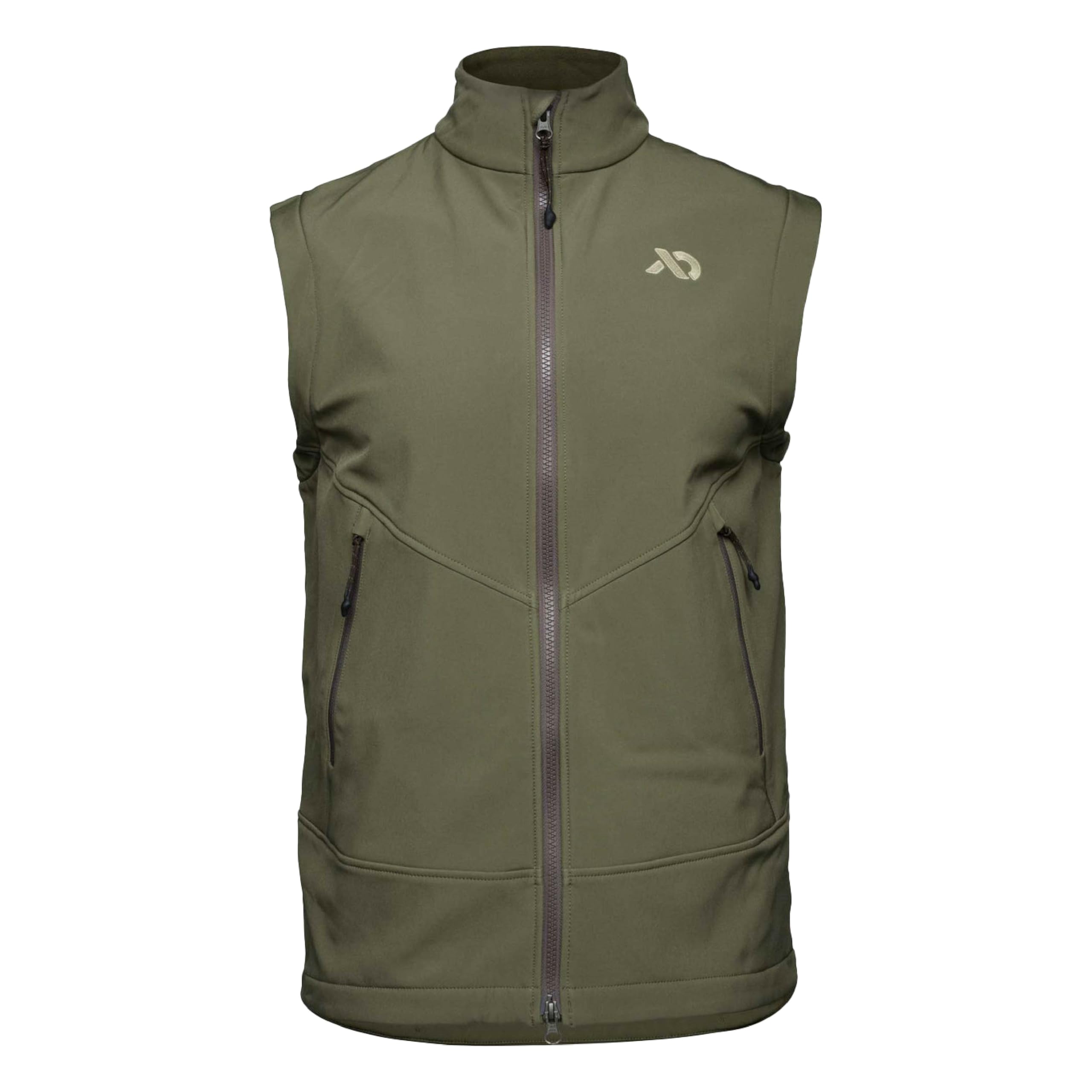 First Lite Men's Suppressor Soft Shell Vest Conifer MOWCVCN, 2X - first lite