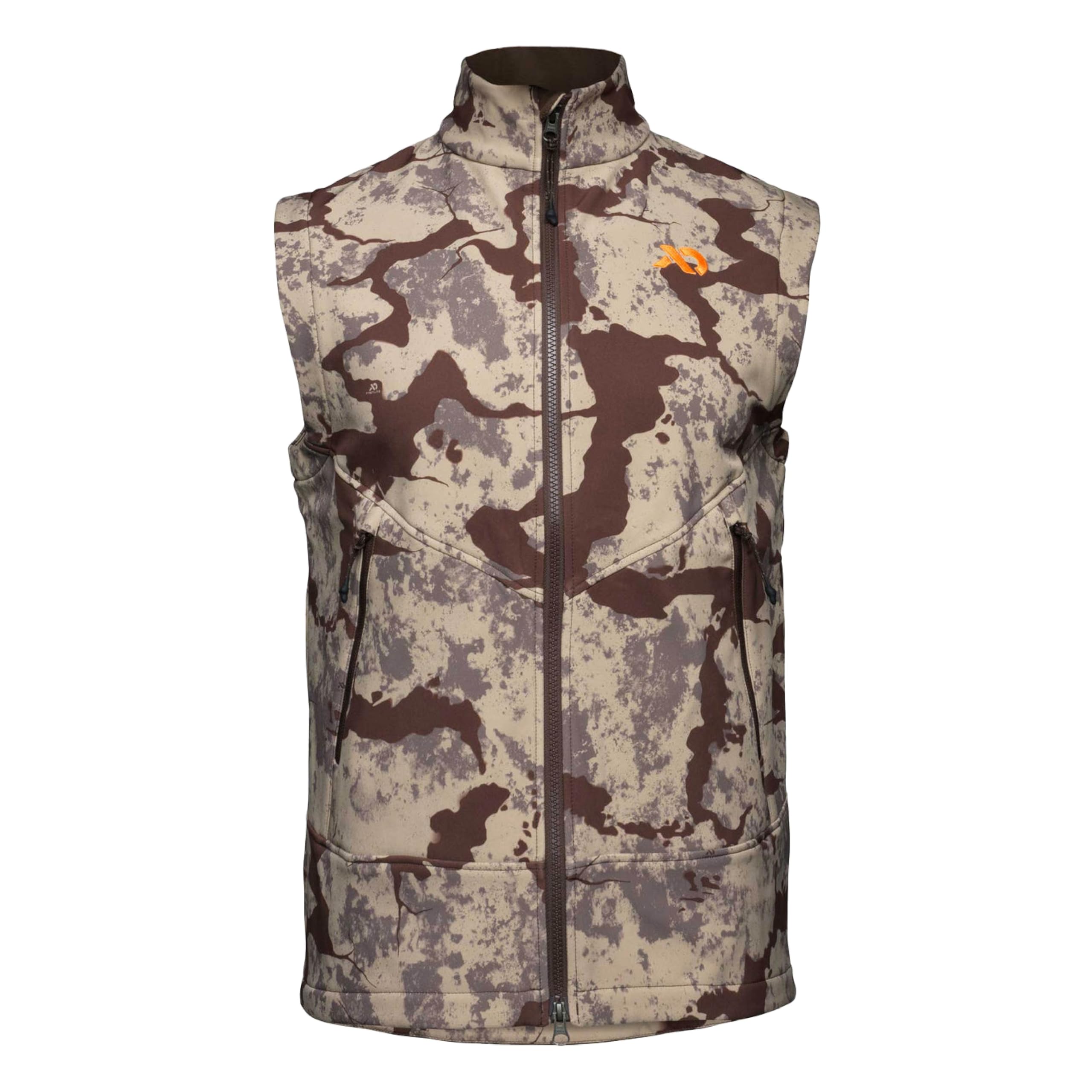 First Lite Men's Suppressor Soft Shell Vest Cerca MOWCVCR, Small - first lite