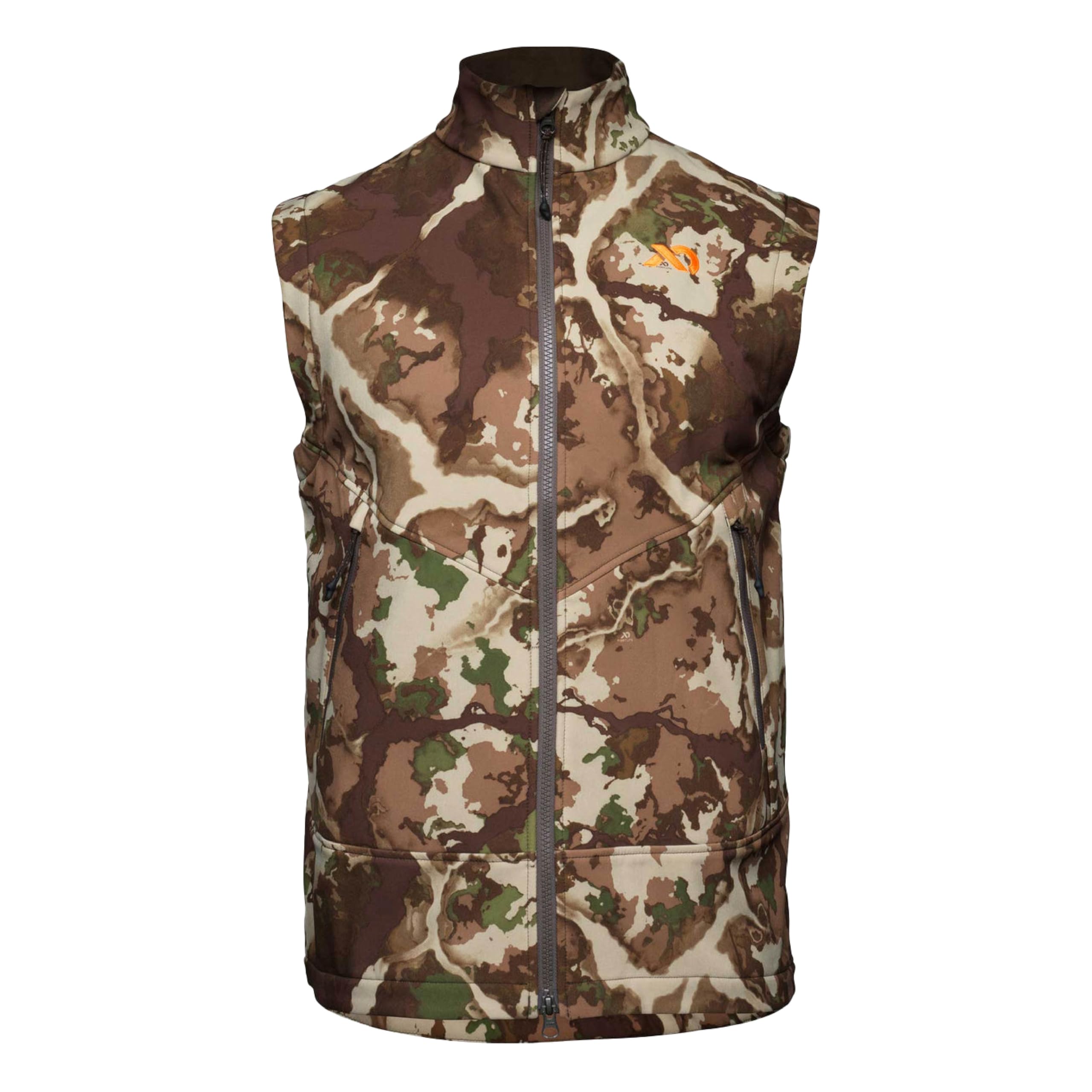 First Lite Men's Suppressor Soft Shell Vest Fusion MOWCVFU, XL - first lite