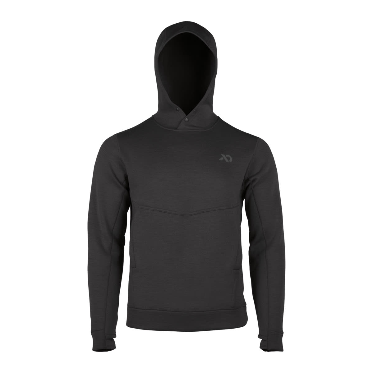 First Lite Men's Furnace Hoody Black on Black MTFNHBB, XL - first lite