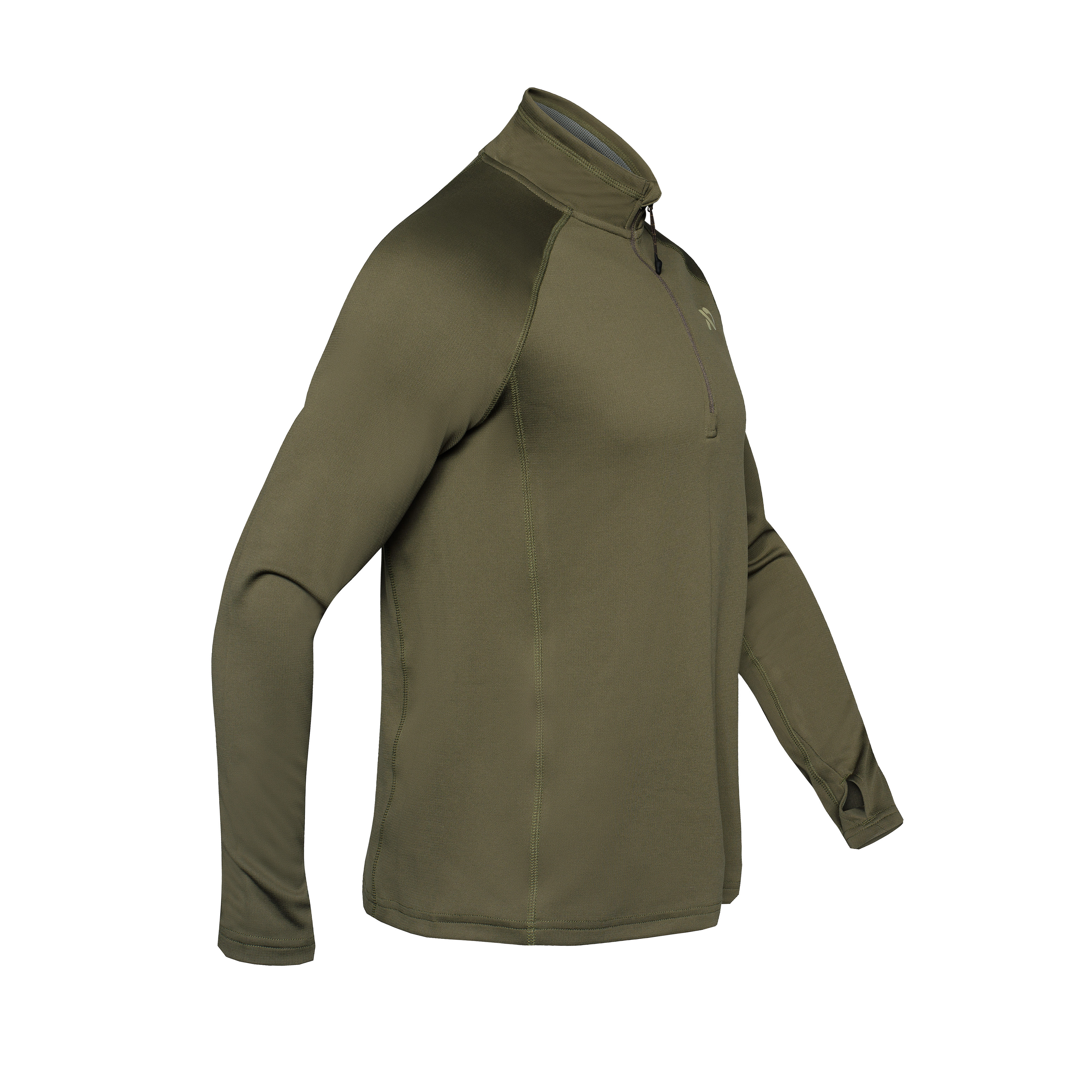 First Lite Men's Approach Quarter Zip Conifer MTOQZCN, Small - first lite