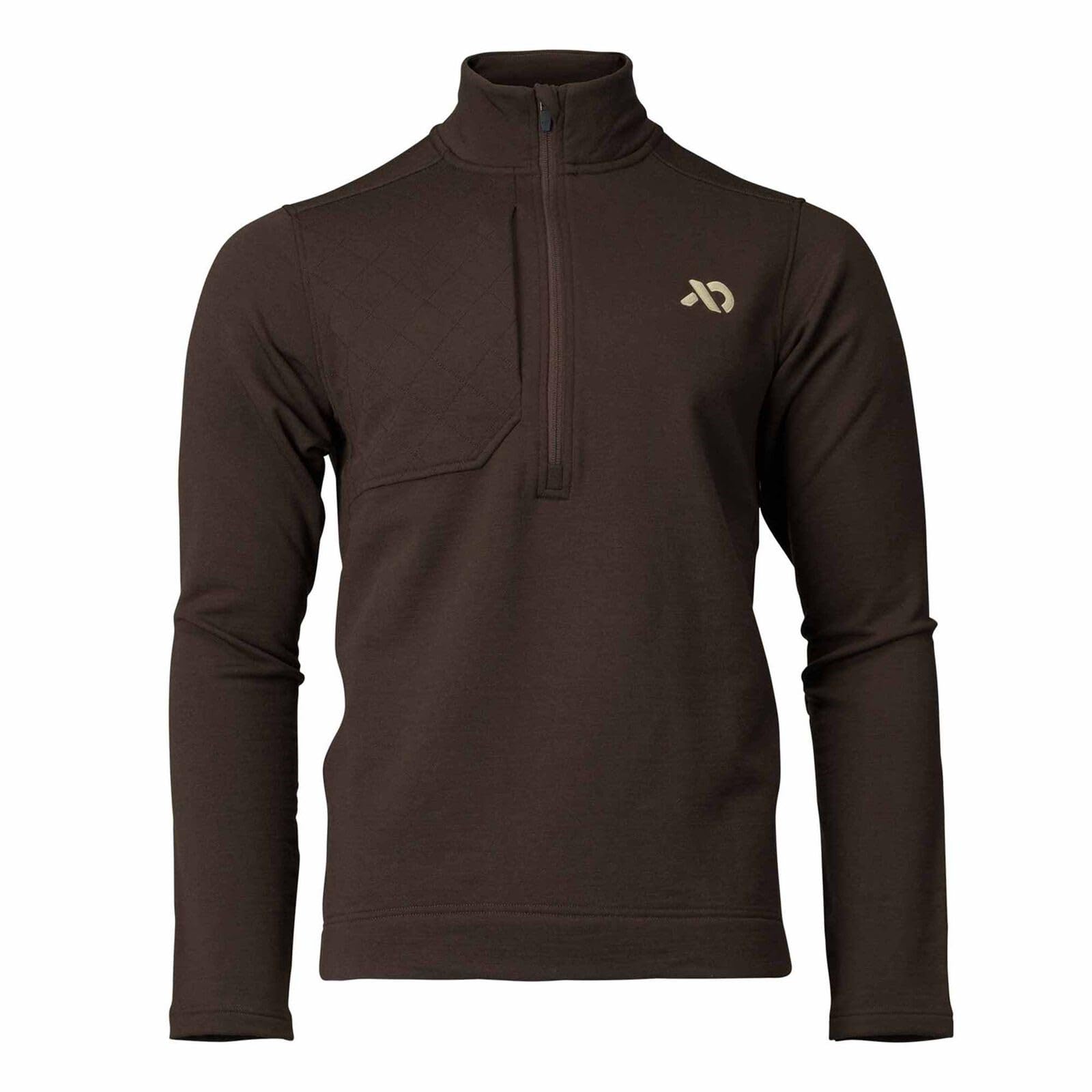 First Lite Men's Rugged Wool Quarter Zip Terra MTRWQTR, 2X - first lite