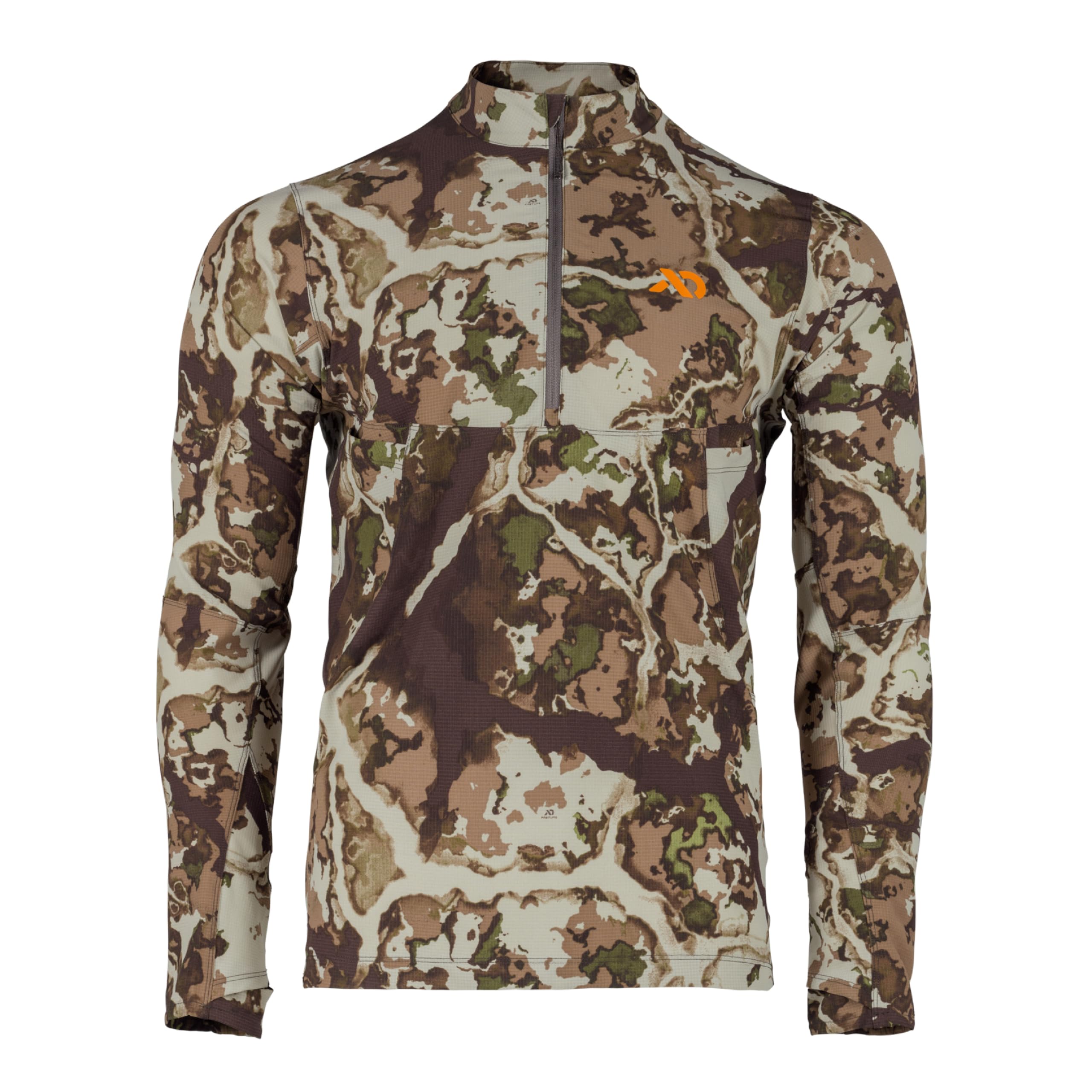 First Lite Men's Trace Quarter Zip Fusion MTTRQFU Top, Medium - first lite