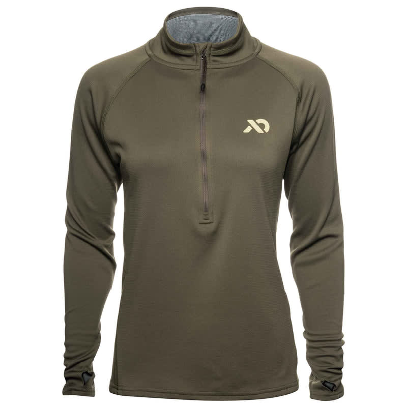 First Lite Women's Approach QZ Conifer WBAQZCN, Large - first lite