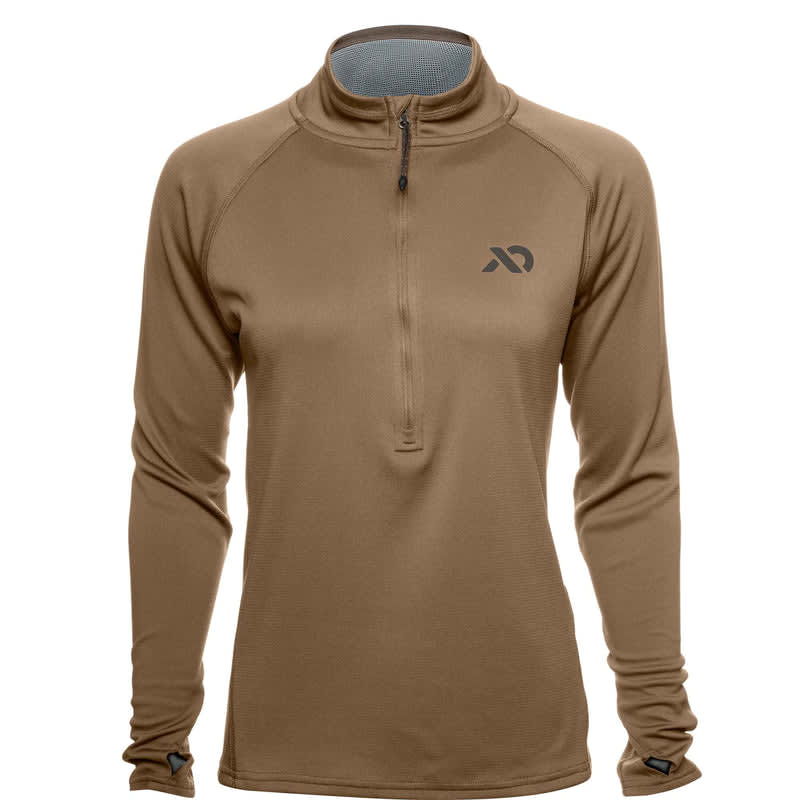 First Lite Women's Approach QZ Dry Earth WBAQZDE, Small - first lite