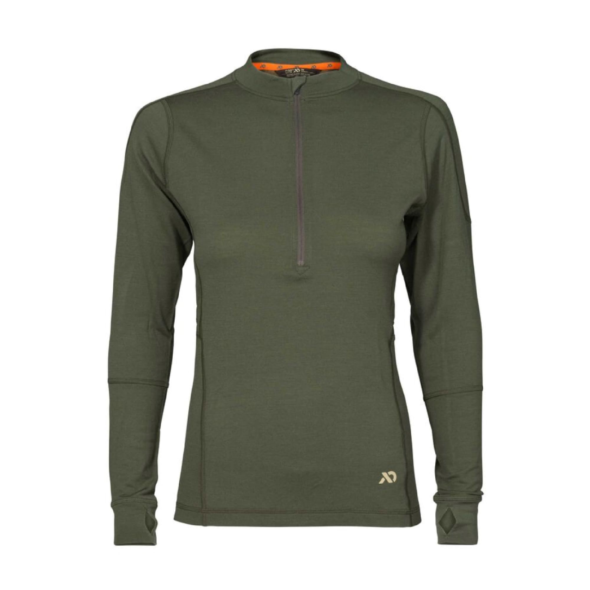 First Lite Women's Wick Quarter Zip Conifer WTWQ2CN, XS - first lite
