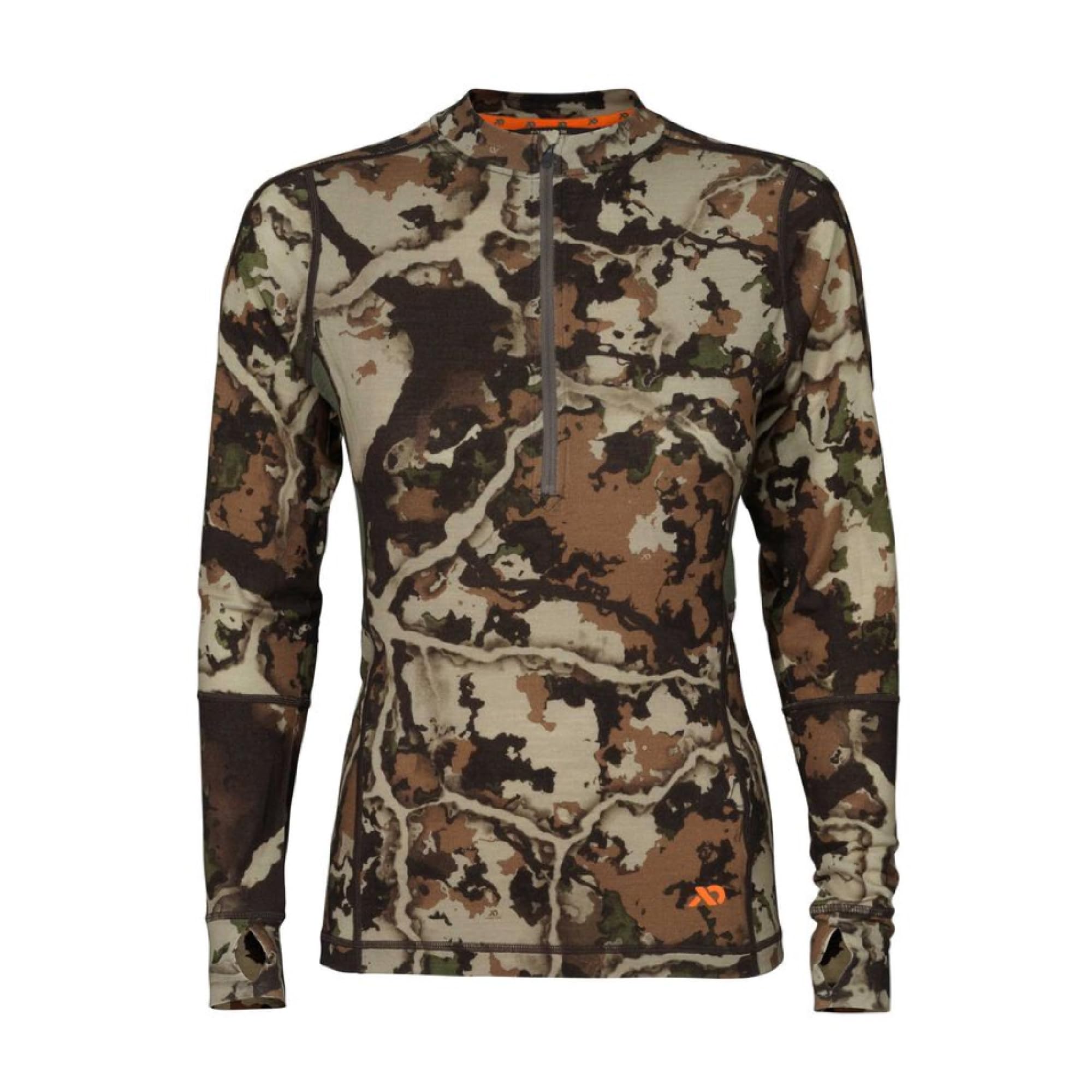 First Lite Women's Wick Quarter Zip Fusion WTWQ2FU, Large - first lite