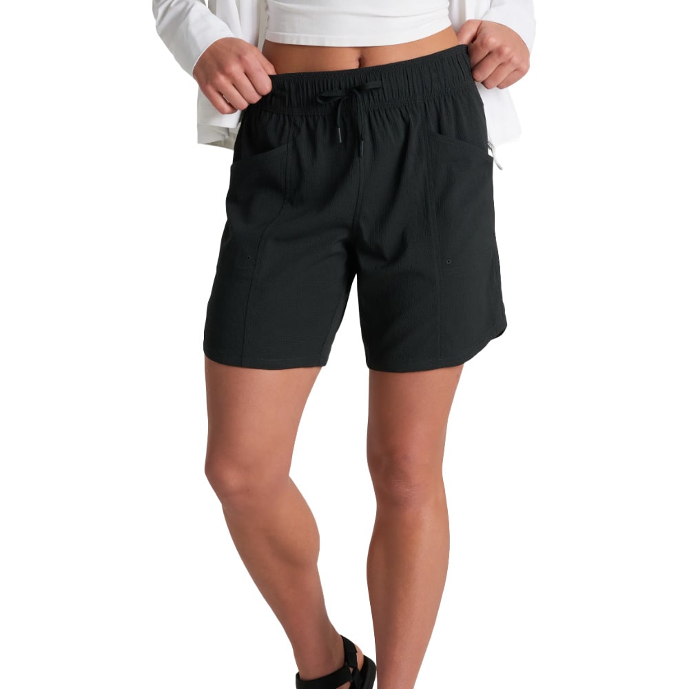 kuhl clothing Kuhl Kalypso 7" Shorts Black Women's 6486-BK-W, Medium - kuhl clothing