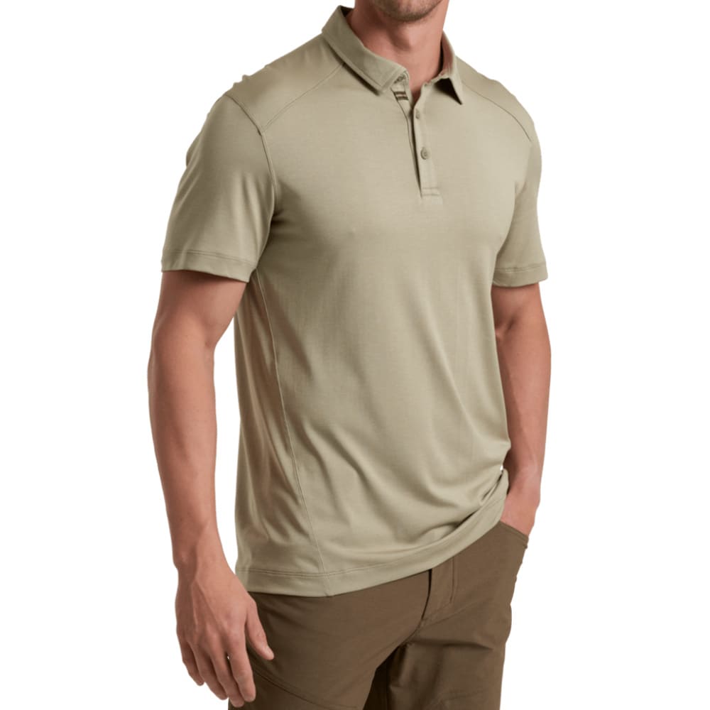 kuhl clothing Kuhl Shadow Polo Short Sleeve Sagebrush Men's 7583-SGBR-M Top, XXL - kuhl clothing