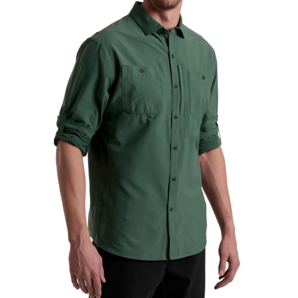 kuhl clothing Kuhl Fuse Long Sleeve Smoked Pine Men's 7595-SMKP-M Top, XL - kuhl clothing